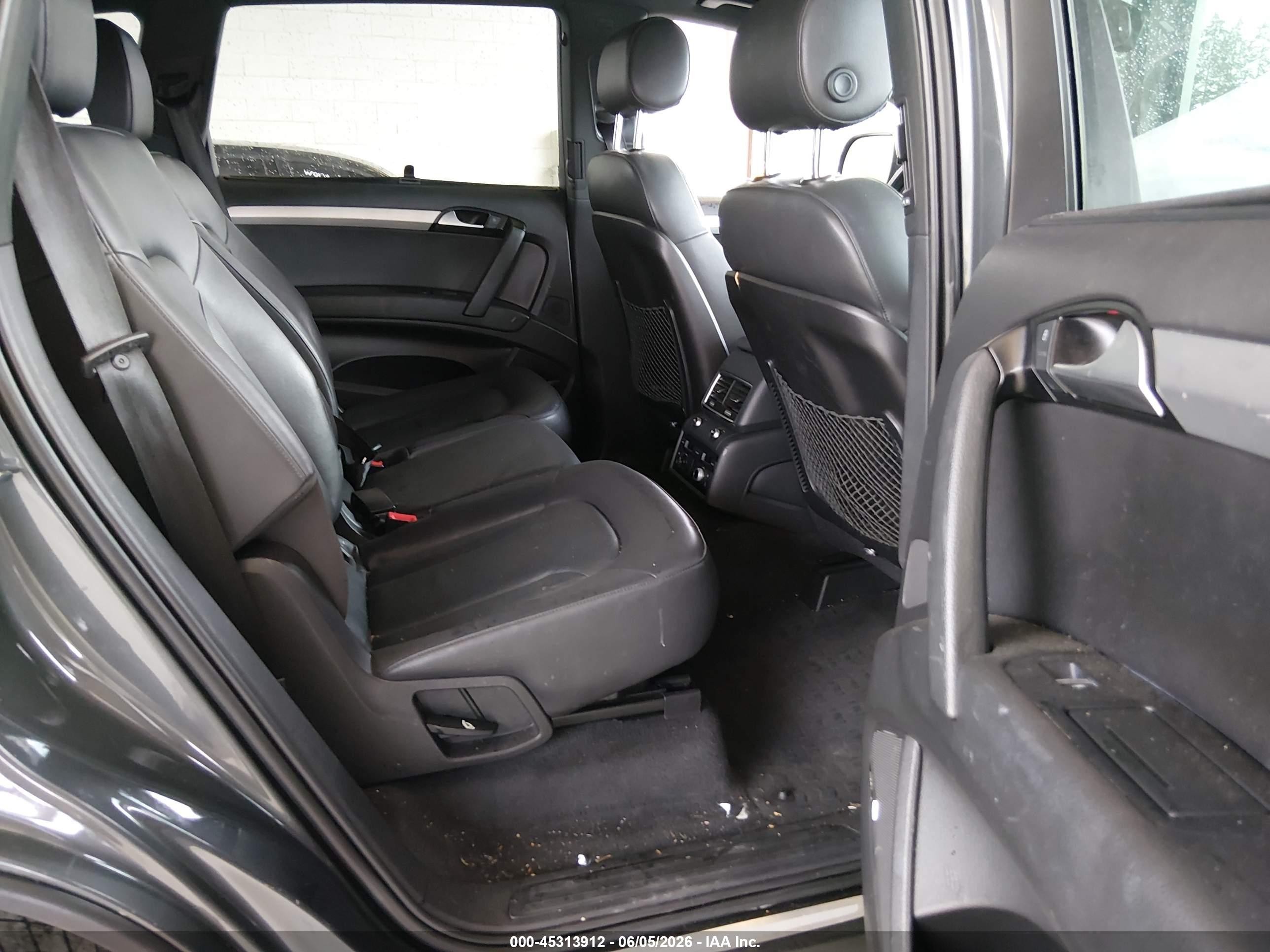 2014 Audi Q7 3.0t S Line Prestige Gray vin: WA1DGAFE0ED011435