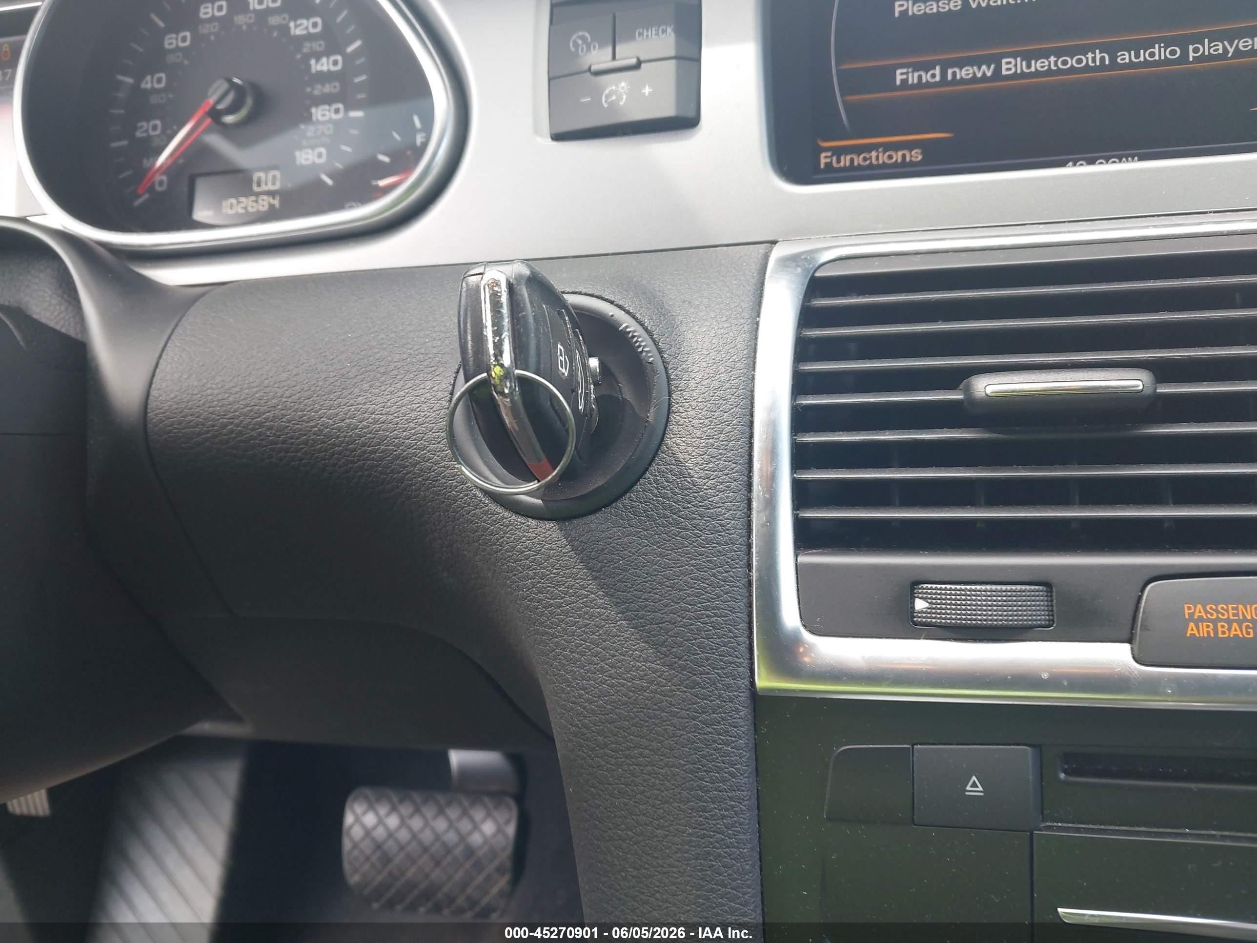 2014 Audi Q7 3.0t S Line Prestige Черный vin: WA1DGAFE0ED020605