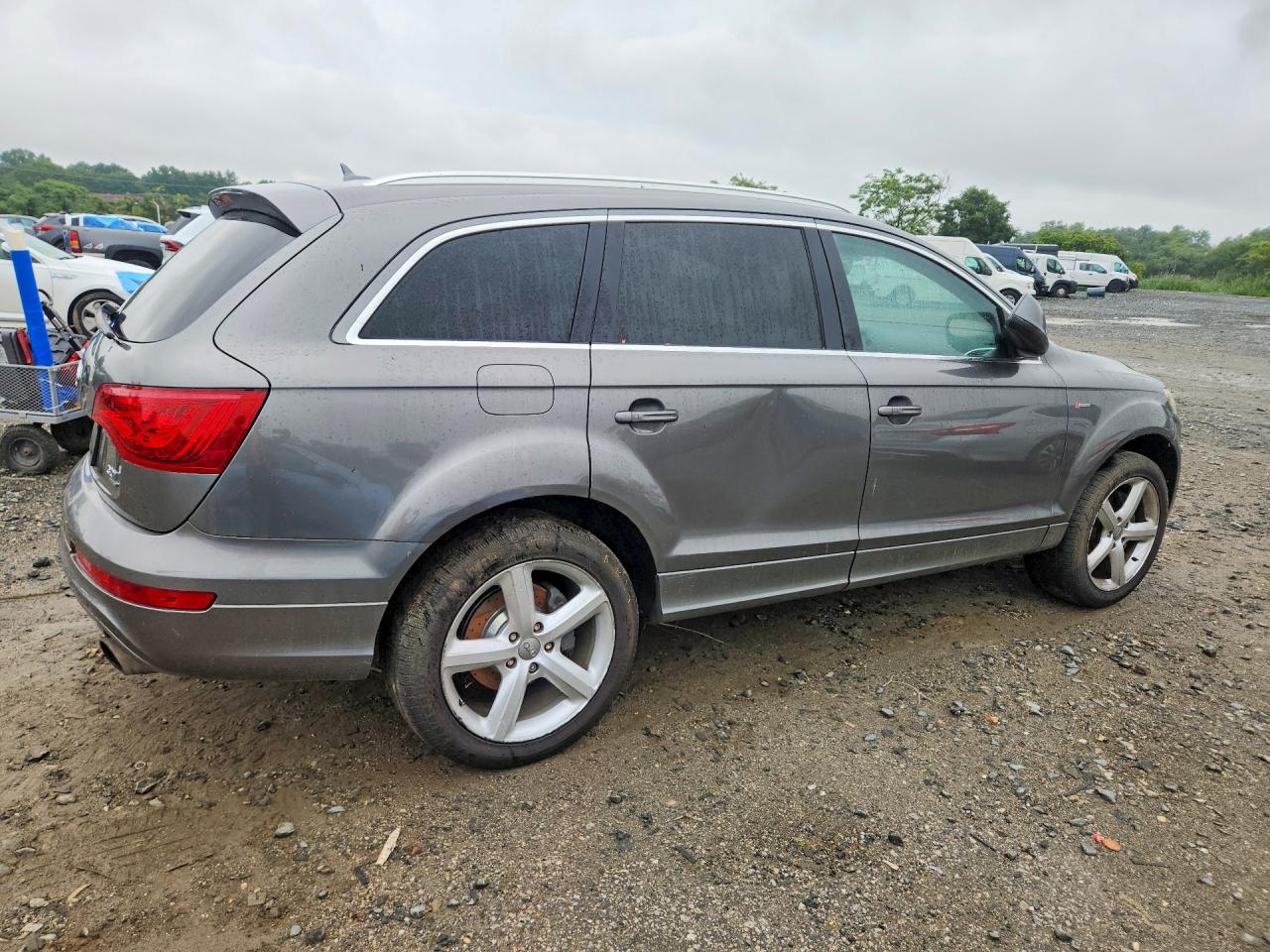 2015 Audi Q7 Prestige Gray vin: WA1DGAFE0FD004664