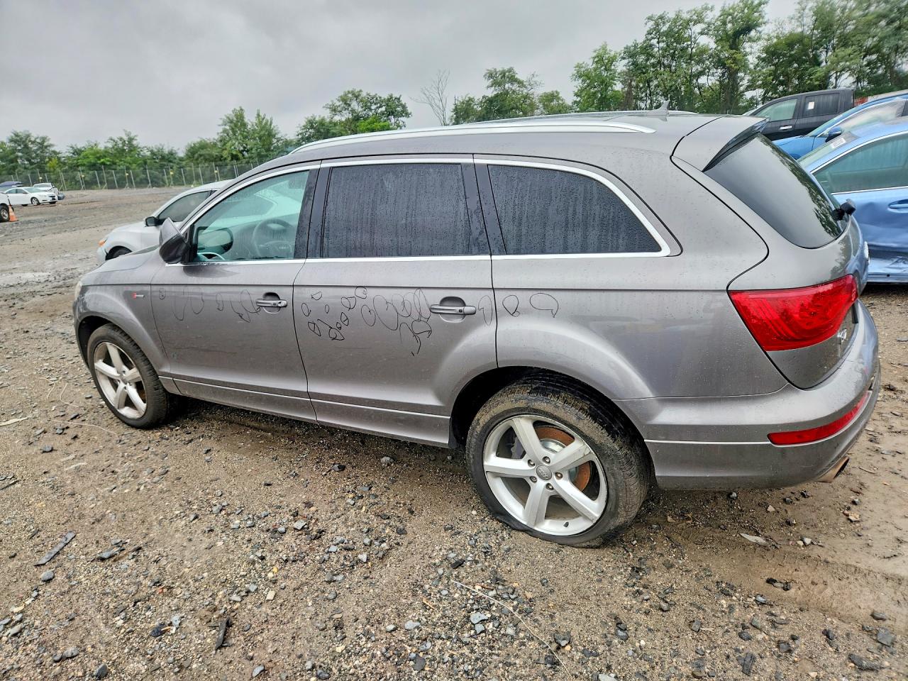 2015 Audi Q7 Prestige Gray vin: WA1DGAFE0FD004664