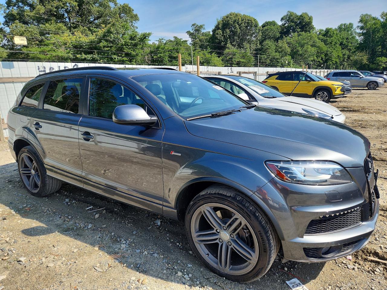 2015 Audi Q7 Prestige Серый vin: WA1DGAFE0FD029497