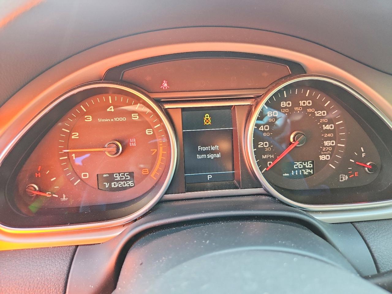 2015 Audi Q7 Prestige Серый vin: WA1DGAFE0FD029497