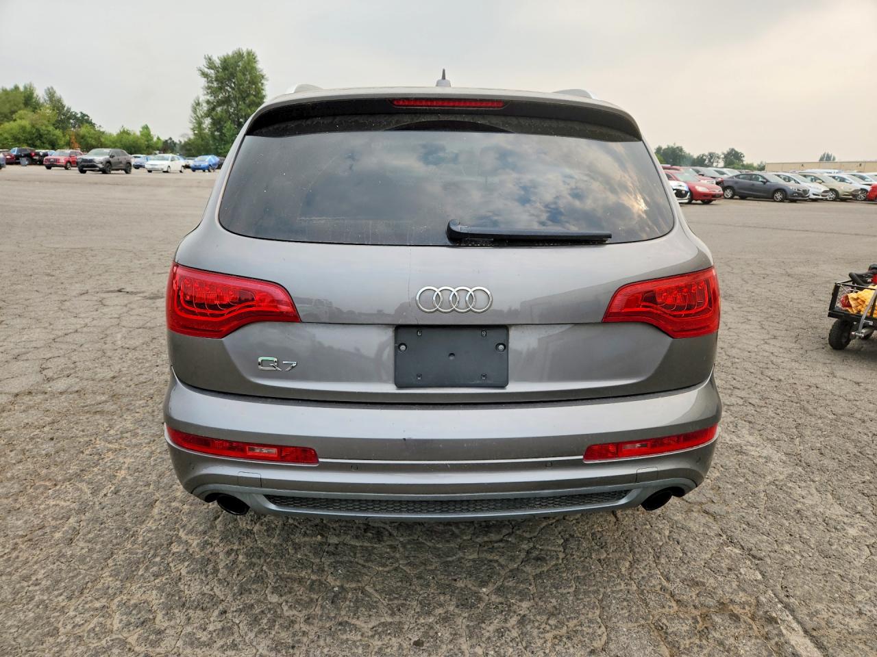 2012 Audi Q7 Prestige Gray vin: WA1DGAFE1CD005348
