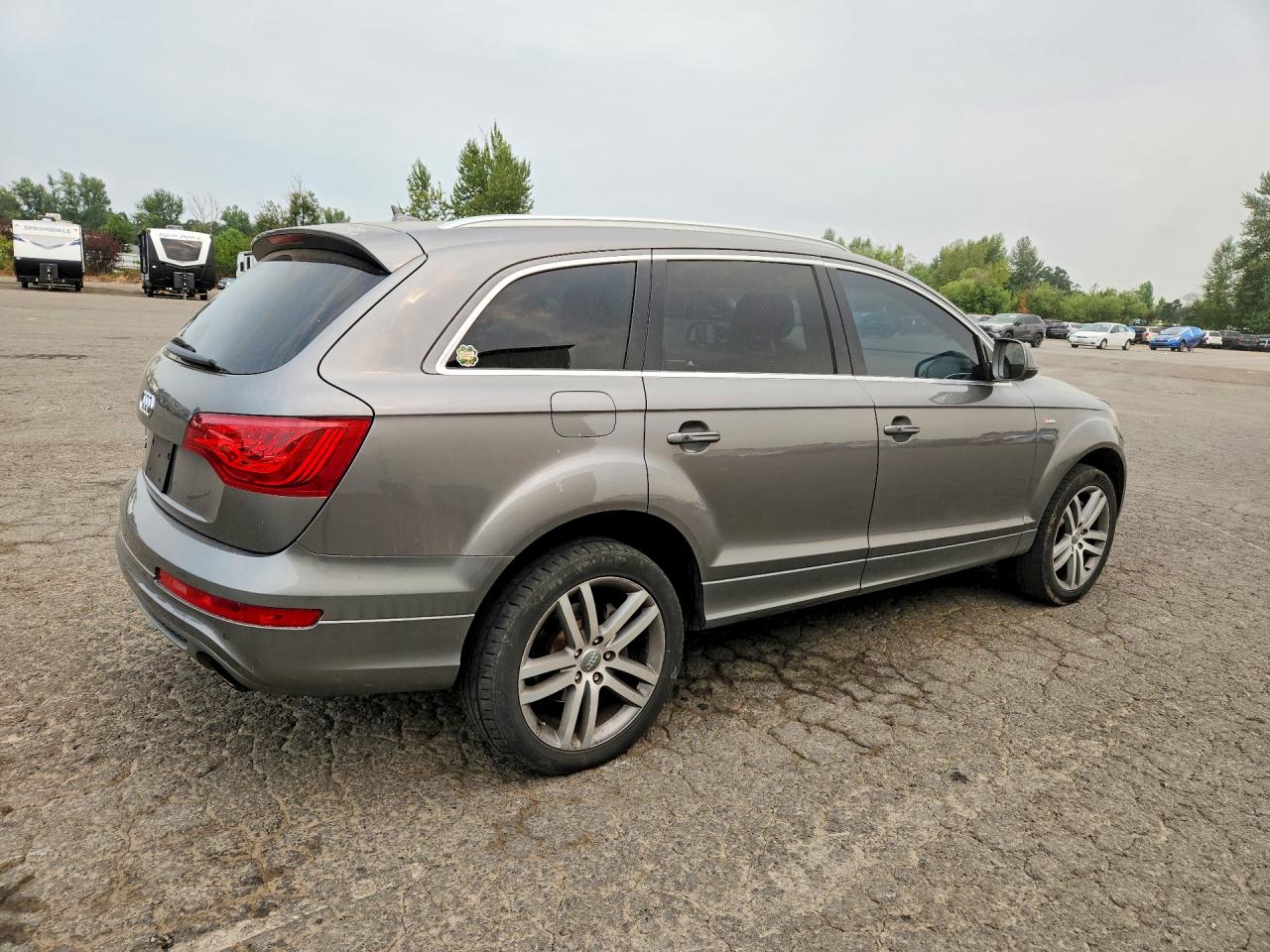 2012 Audi Q7 Prestige Gray vin: WA1DGAFE1CD005348