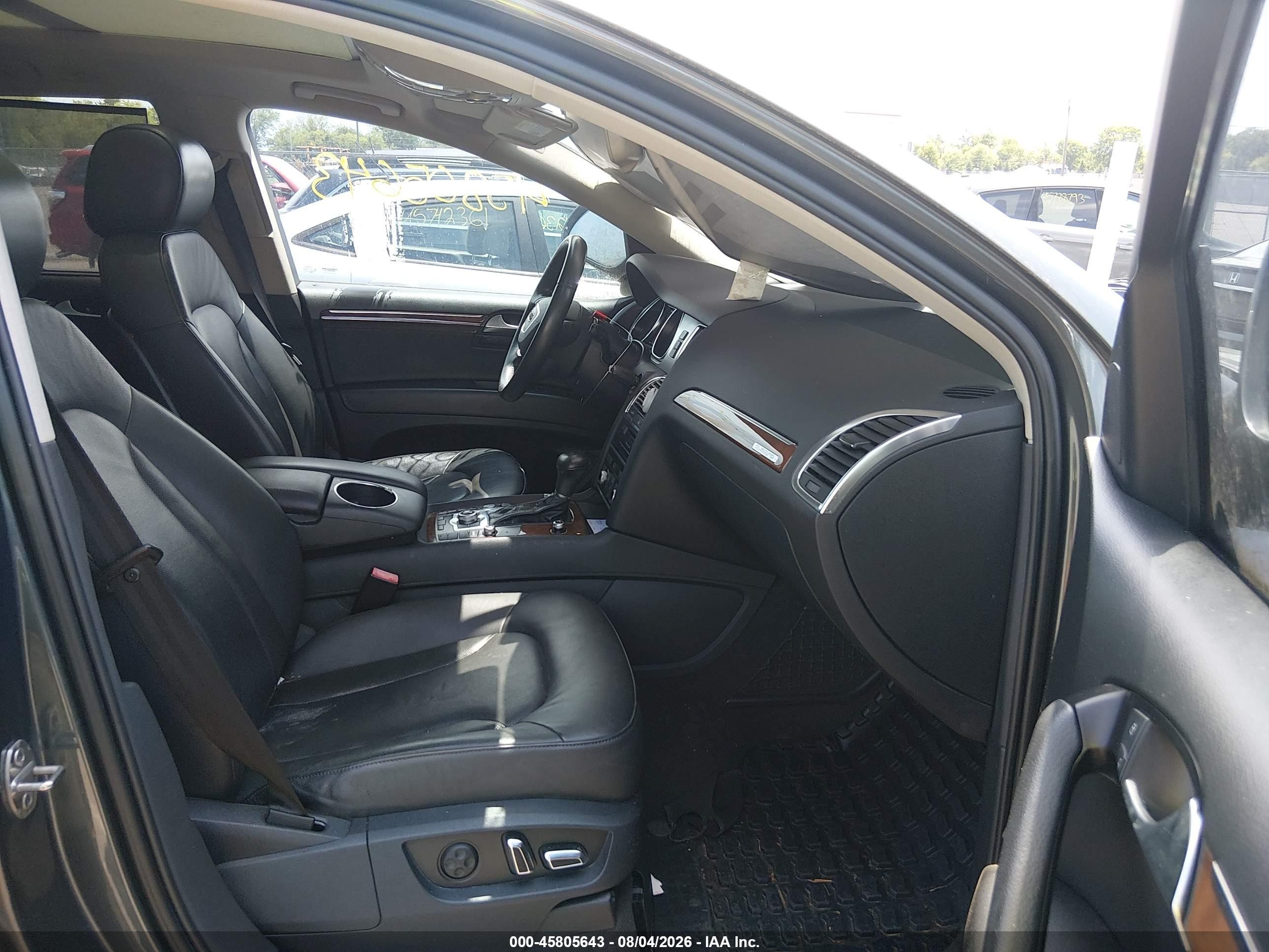 2013 Audi Q7 3.0t S Line Prestige Gray vin: WA1DGAFE1DD000166
