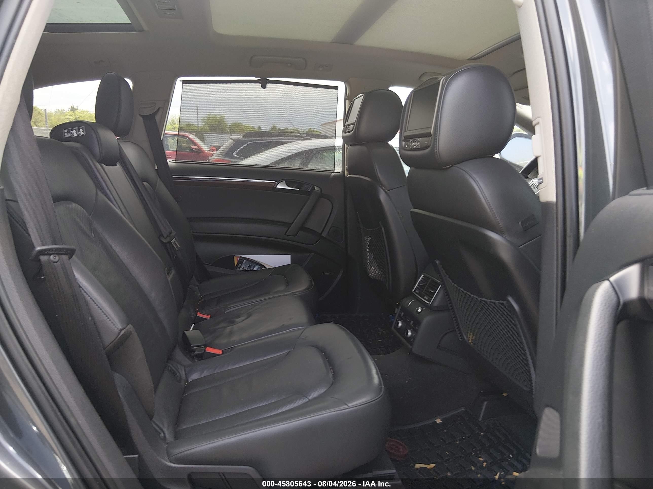 2013 Audi Q7 3.0t S Line Prestige Gray vin: WA1DGAFE1DD000166
