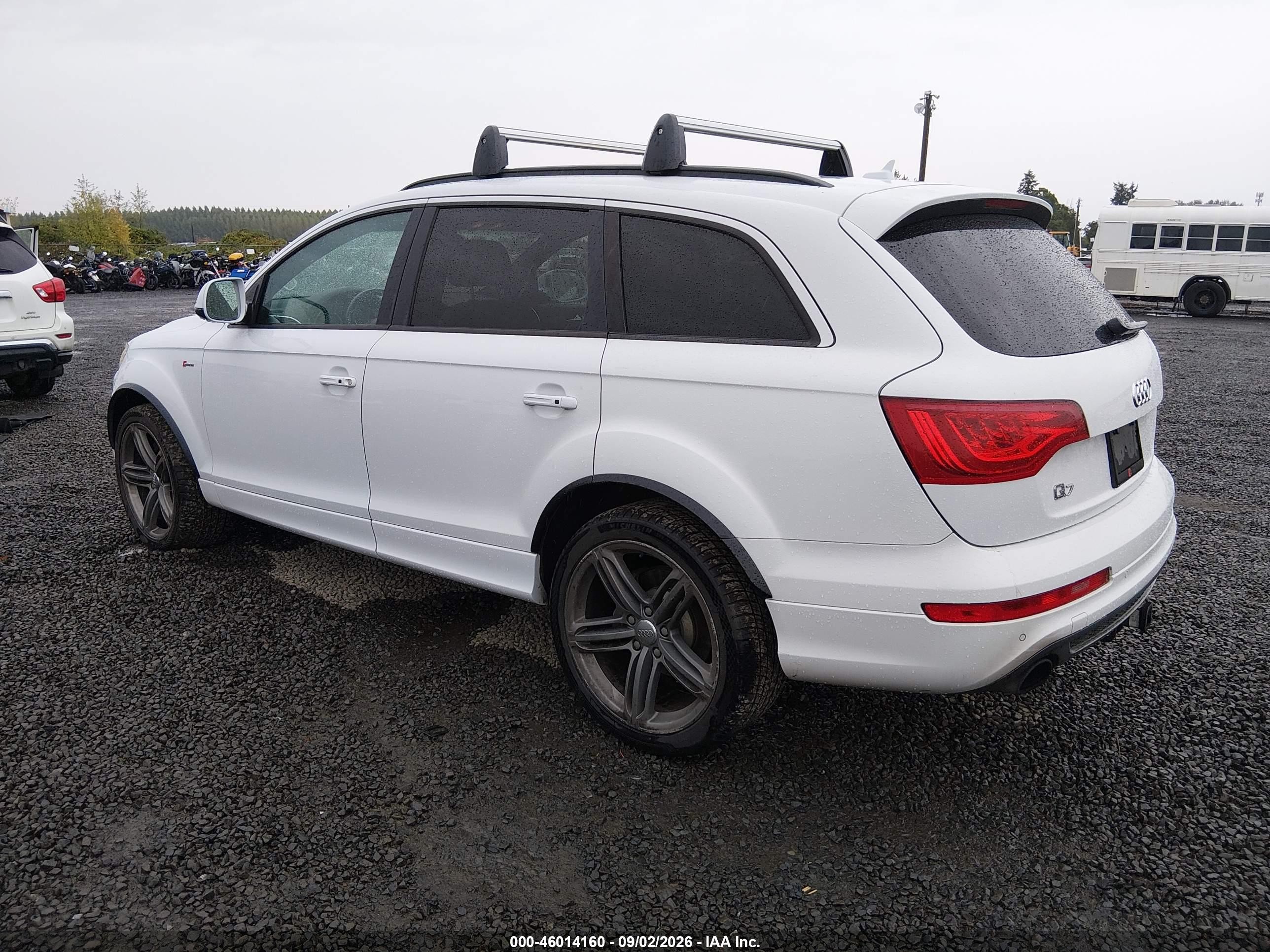 2013 Audi Q7 3.0t S Line Prestige White vin: WA1DGAFE1DD013452