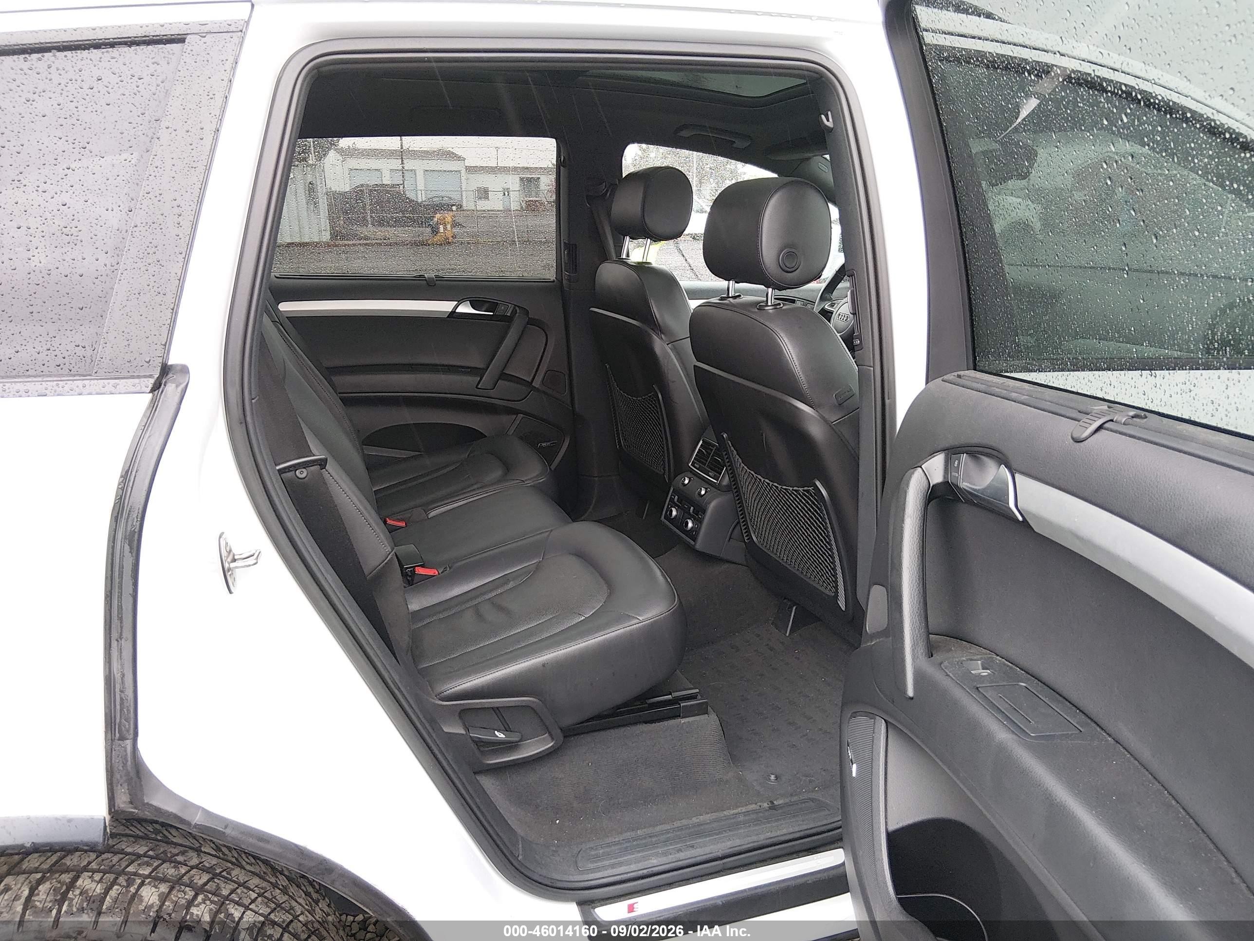 2013 Audi Q7 3.0t S Line Prestige White vin: WA1DGAFE1DD013452