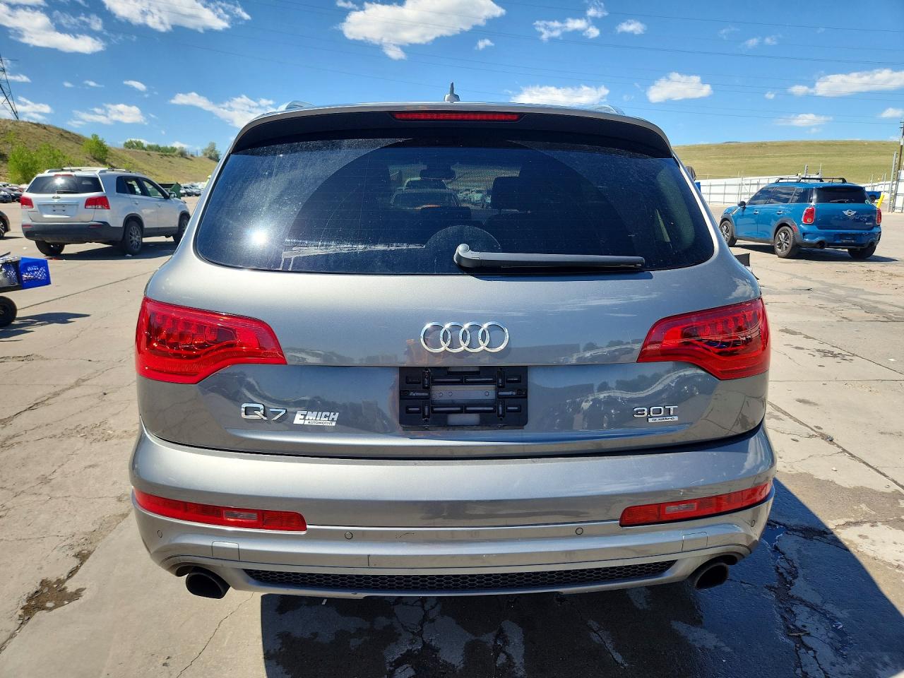 2014 Audi Q7 Prestige Gray vin: WA1DGAFE1ED020578