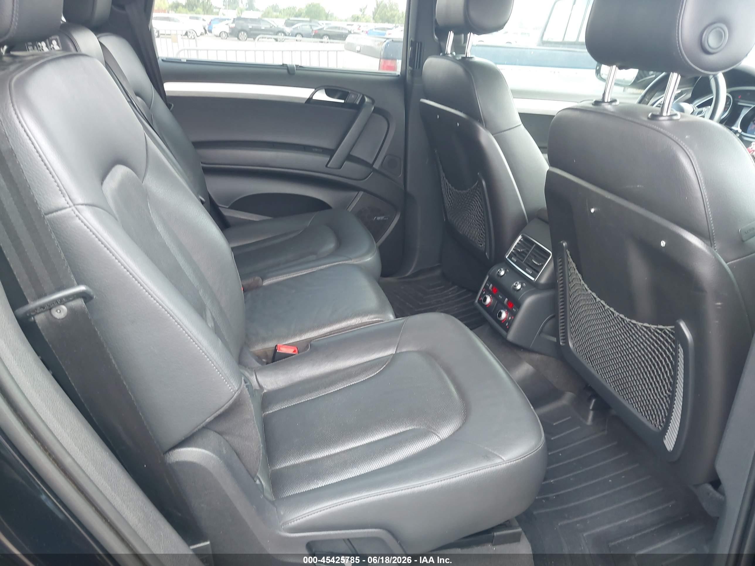 2014 Audi Q7 3.0t S Line Prestige Черный vin: WA1DGAFE2ED006382