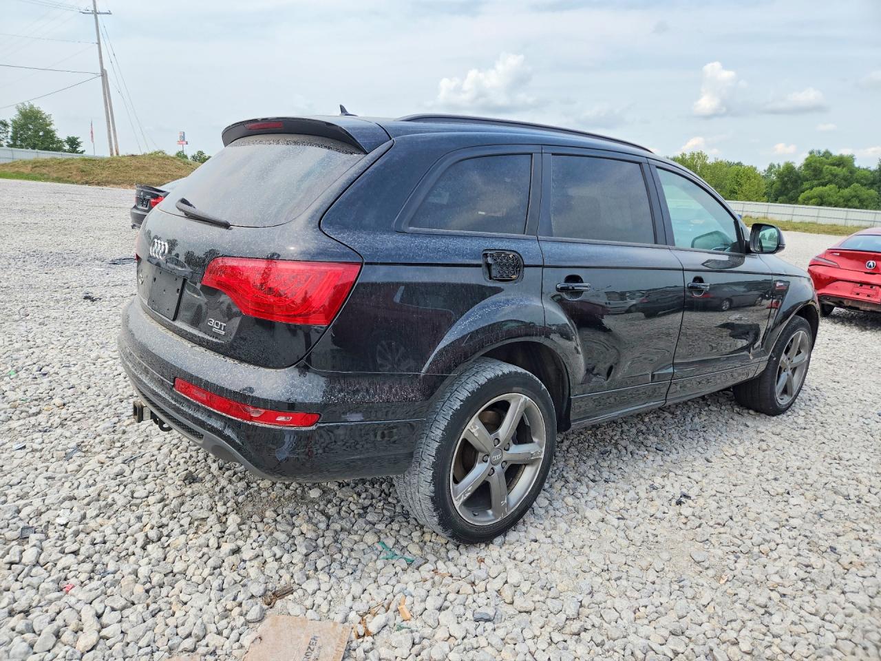 2015 Audi Q7 Prestige Black vin: WA1DGAFE2FD007176