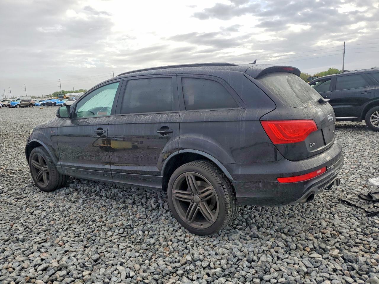 2015 Audi Q7 Prestige Черный vin: WA1DGAFE2FD020896