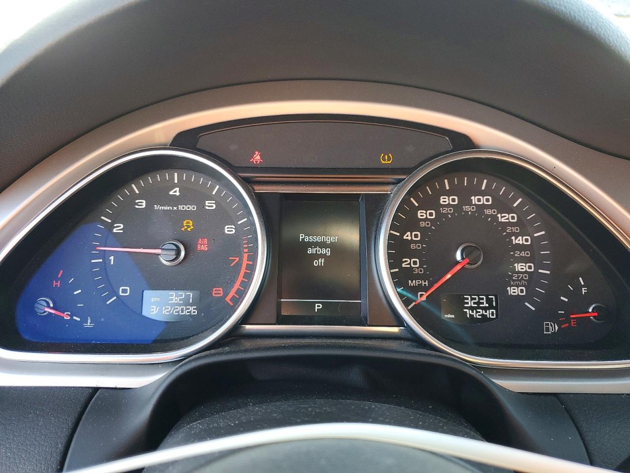 2015 Audi Q7 Prestige Черный vin: WA1DGAFE2FD020896