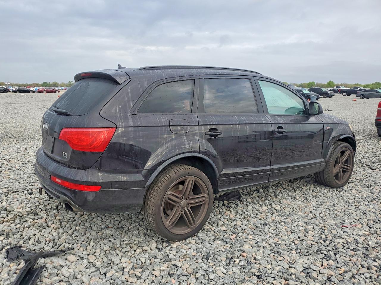 2015 Audi Q7 Prestige Черный vin: WA1DGAFE2FD020896