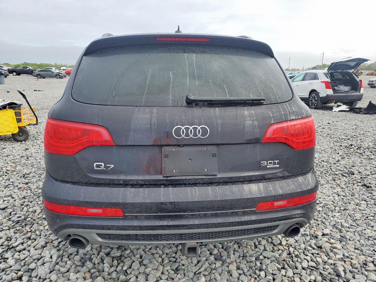 2015 Audi Q7 Prestige Черный vin: WA1DGAFE2FD020896