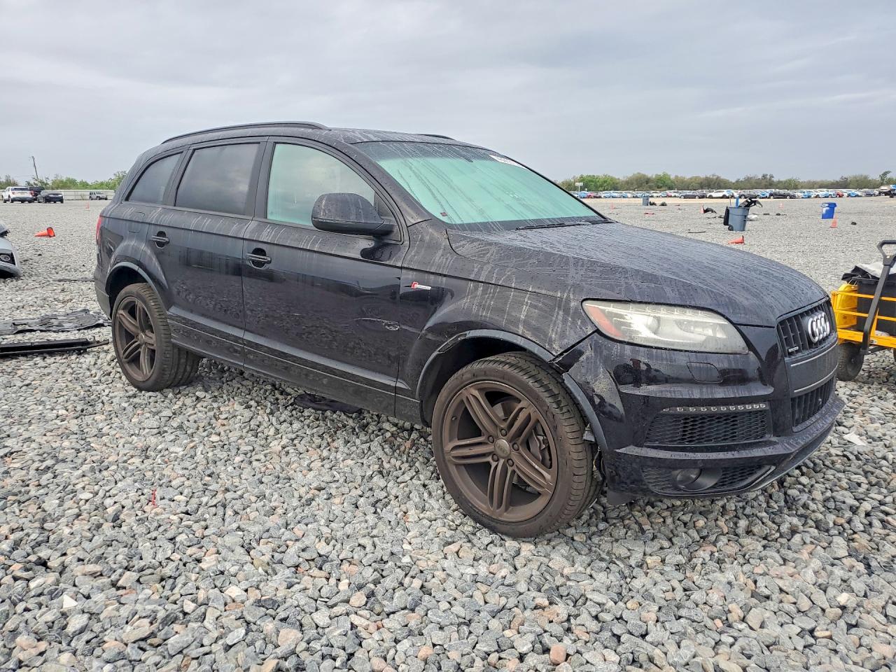 2015 Audi Q7 Prestige Черный vin: WA1DGAFE2FD020896