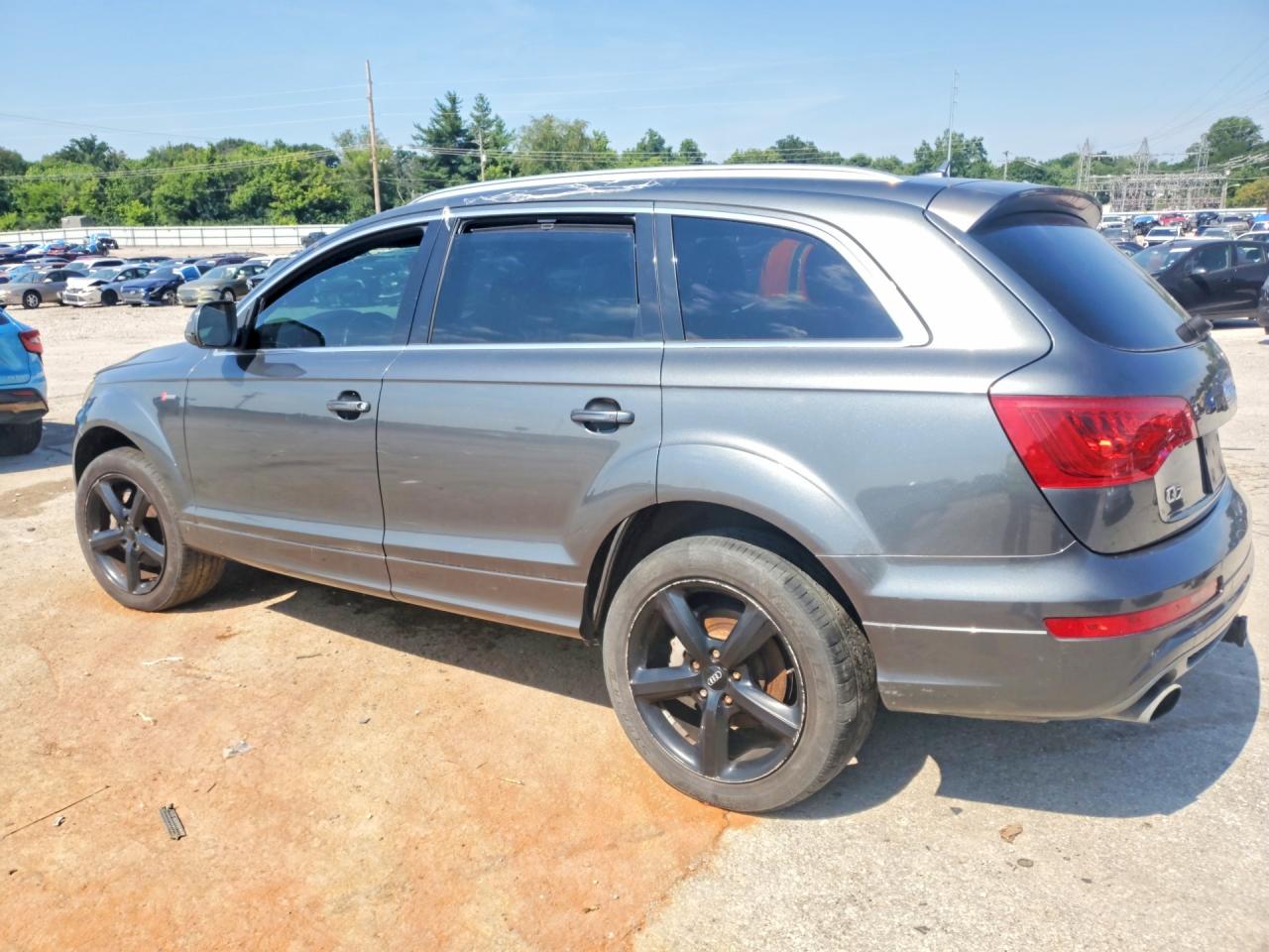 2013 Audi Q7 Prestige Серый vin: WA1DGAFE3DD013095