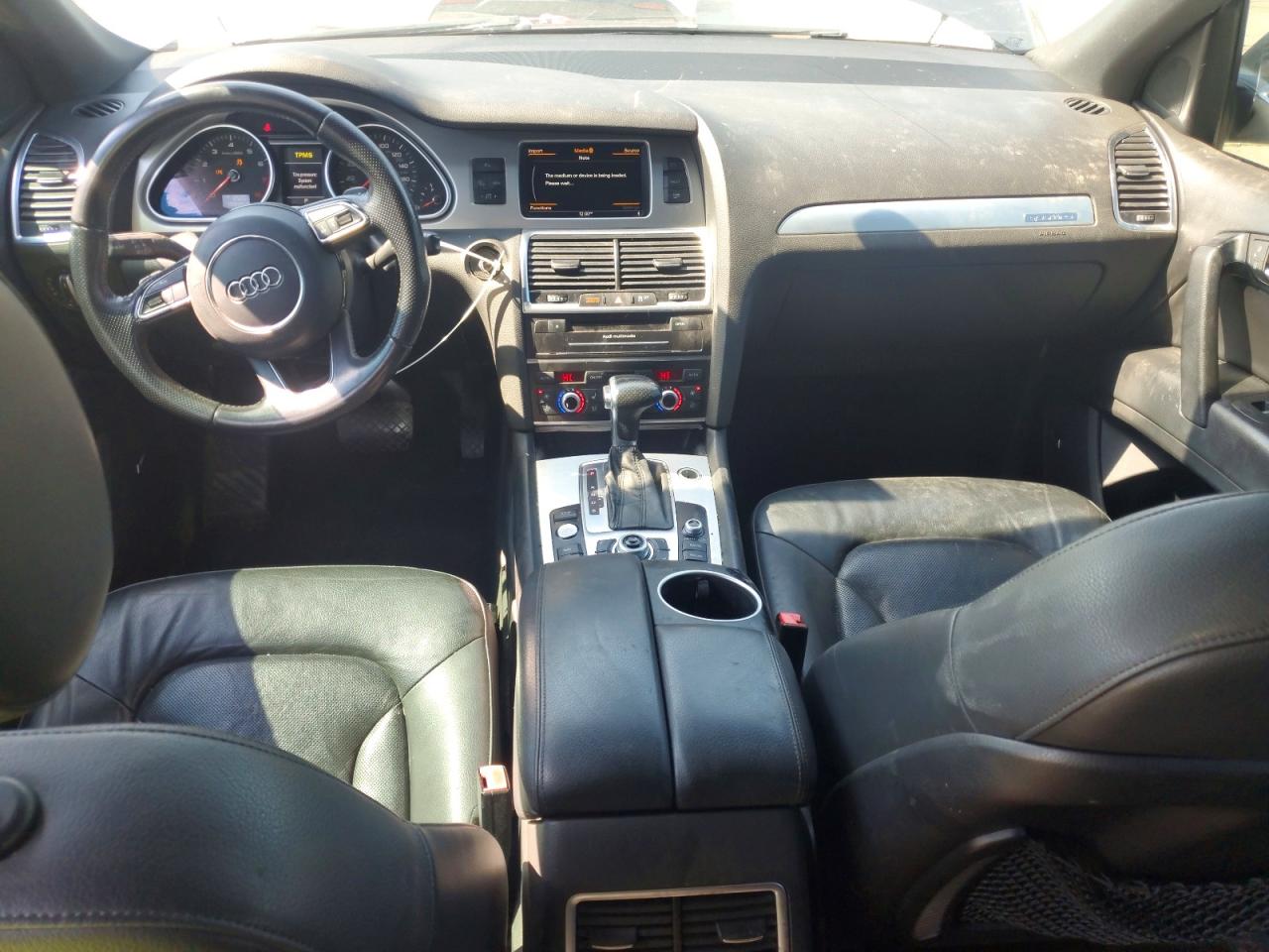2013 Audi Q7 Prestige Серый vin: WA1DGAFE3DD013095