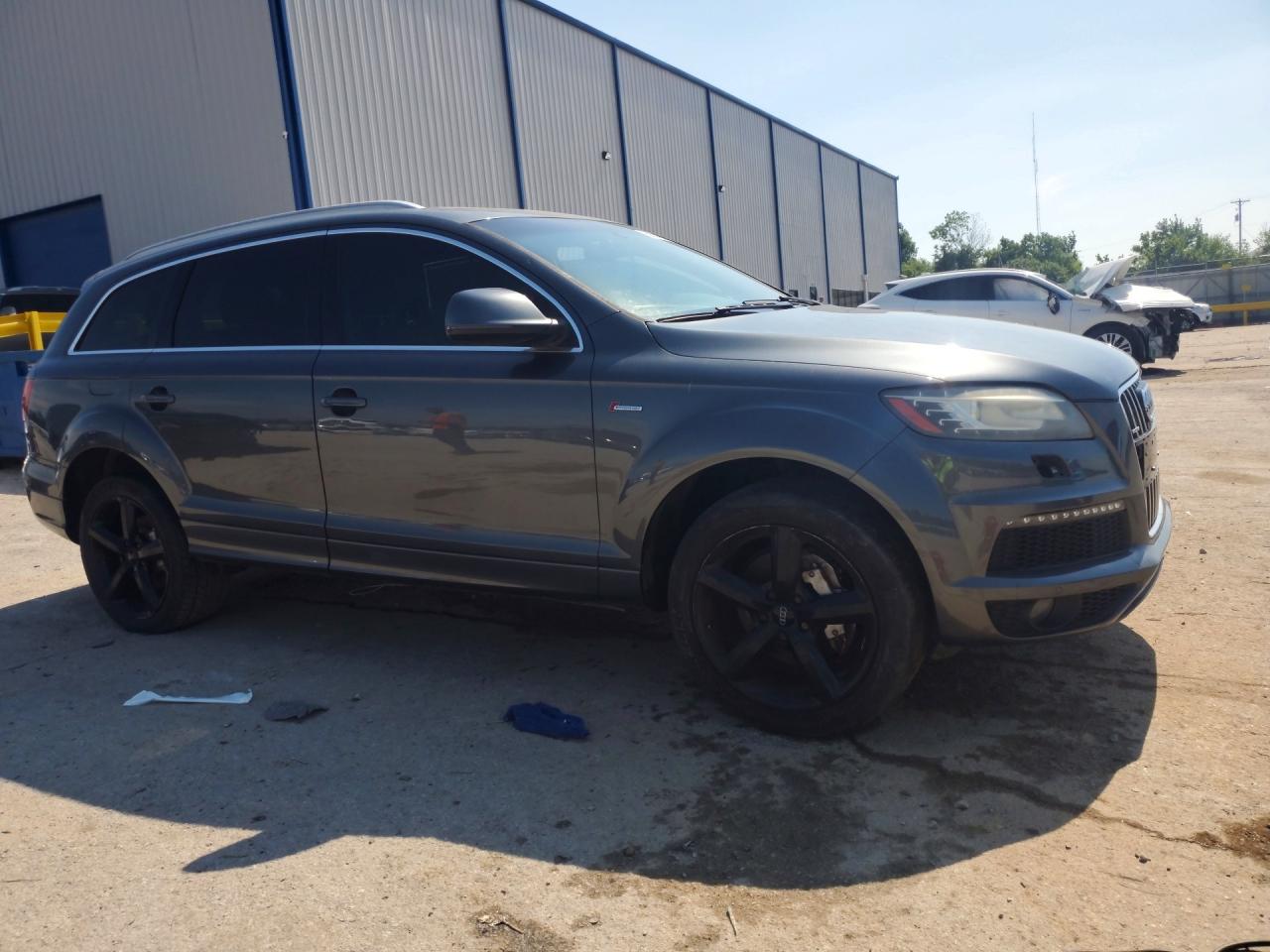 2013 Audi Q7 Prestige Серый vin: WA1DGAFE3DD013095