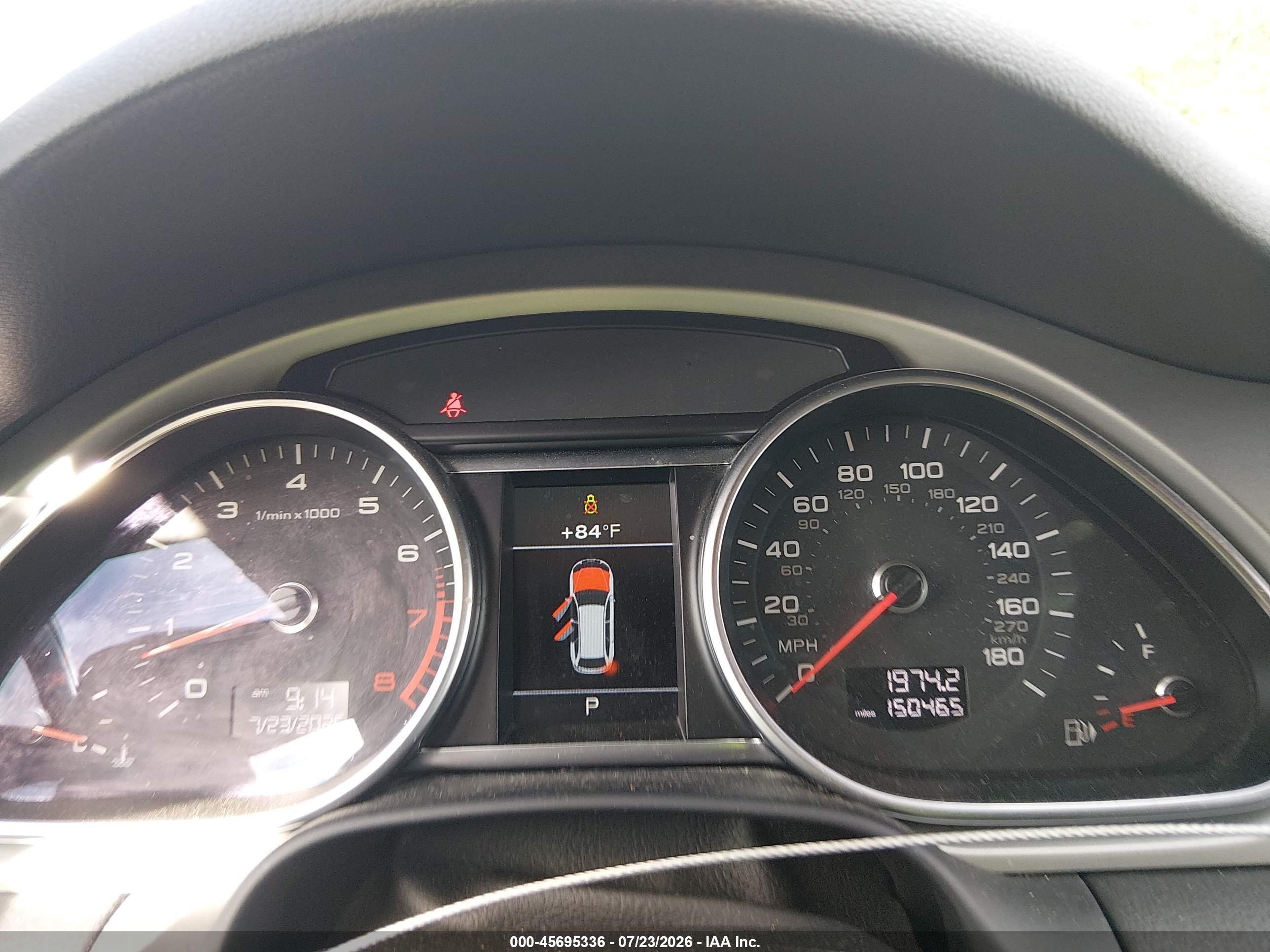 2015 Audi Q7 3.0t S Line Prestige Black vin: WA1DGAFE3FD026447