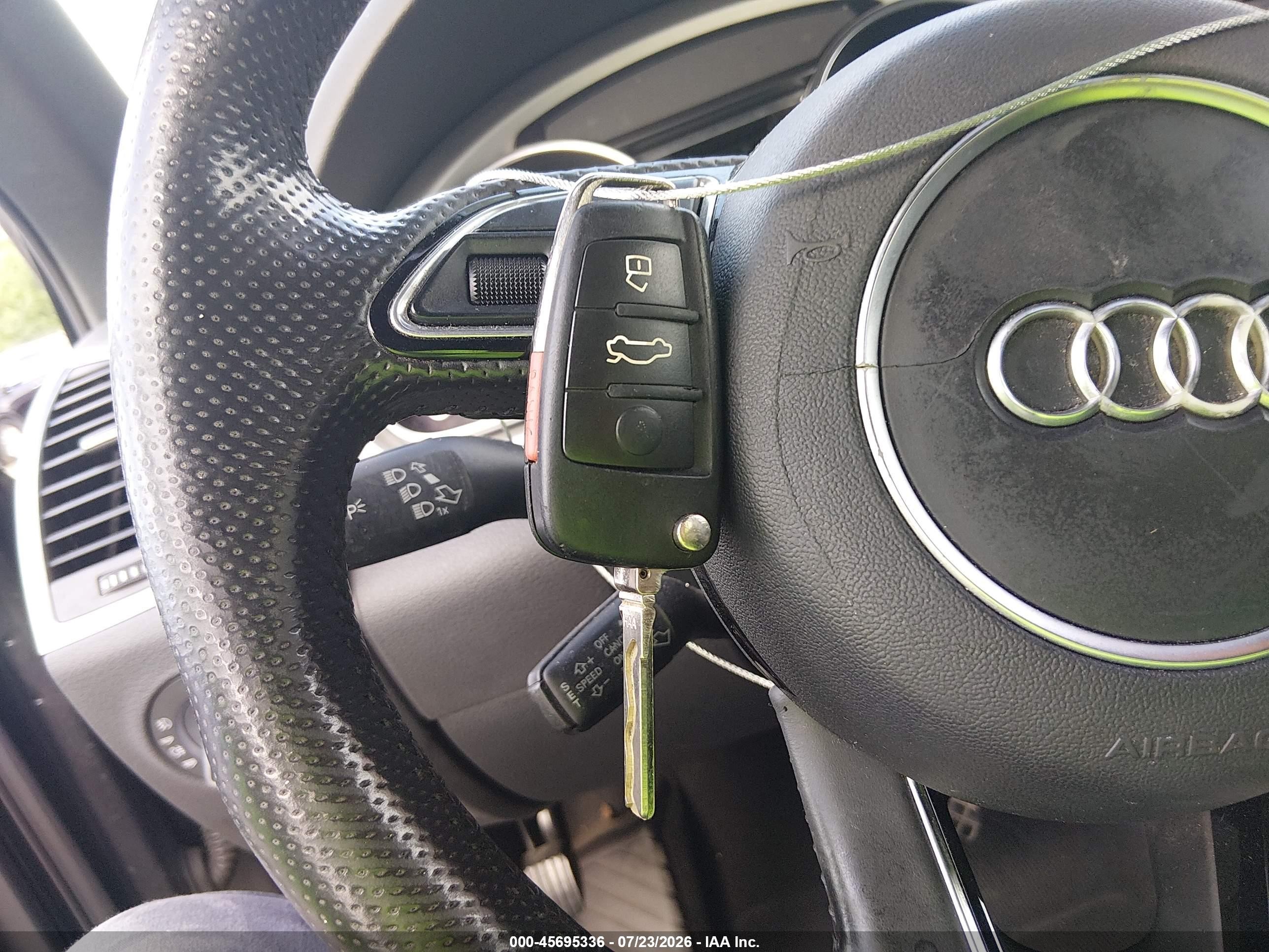 2015 Audi Q7 3.0t S Line Prestige Black vin: WA1DGAFE3FD026447