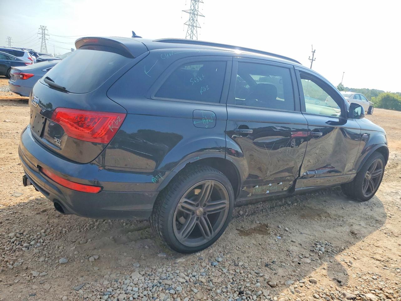 2014 Audi Q7 Prestige Black vin: WA1DGAFE4ED006089