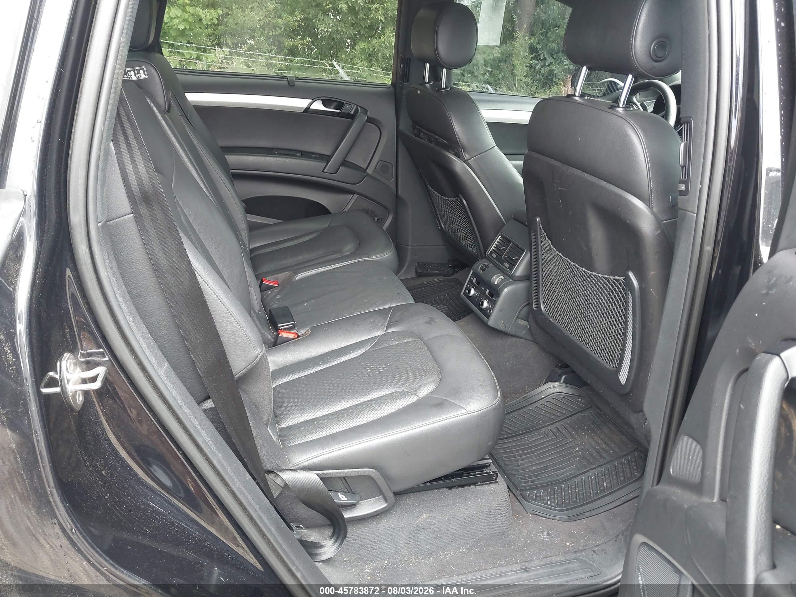 2014 Audi Q7 3.0t S Line Prestige Black vin: WA1DGAFE4ED006108