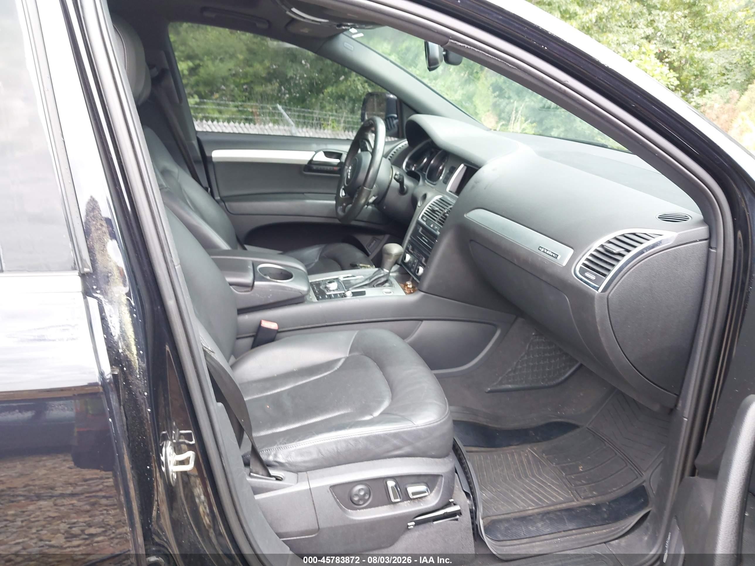 2014 Audi Q7 3.0t S Line Prestige Black vin: WA1DGAFE4ED006108