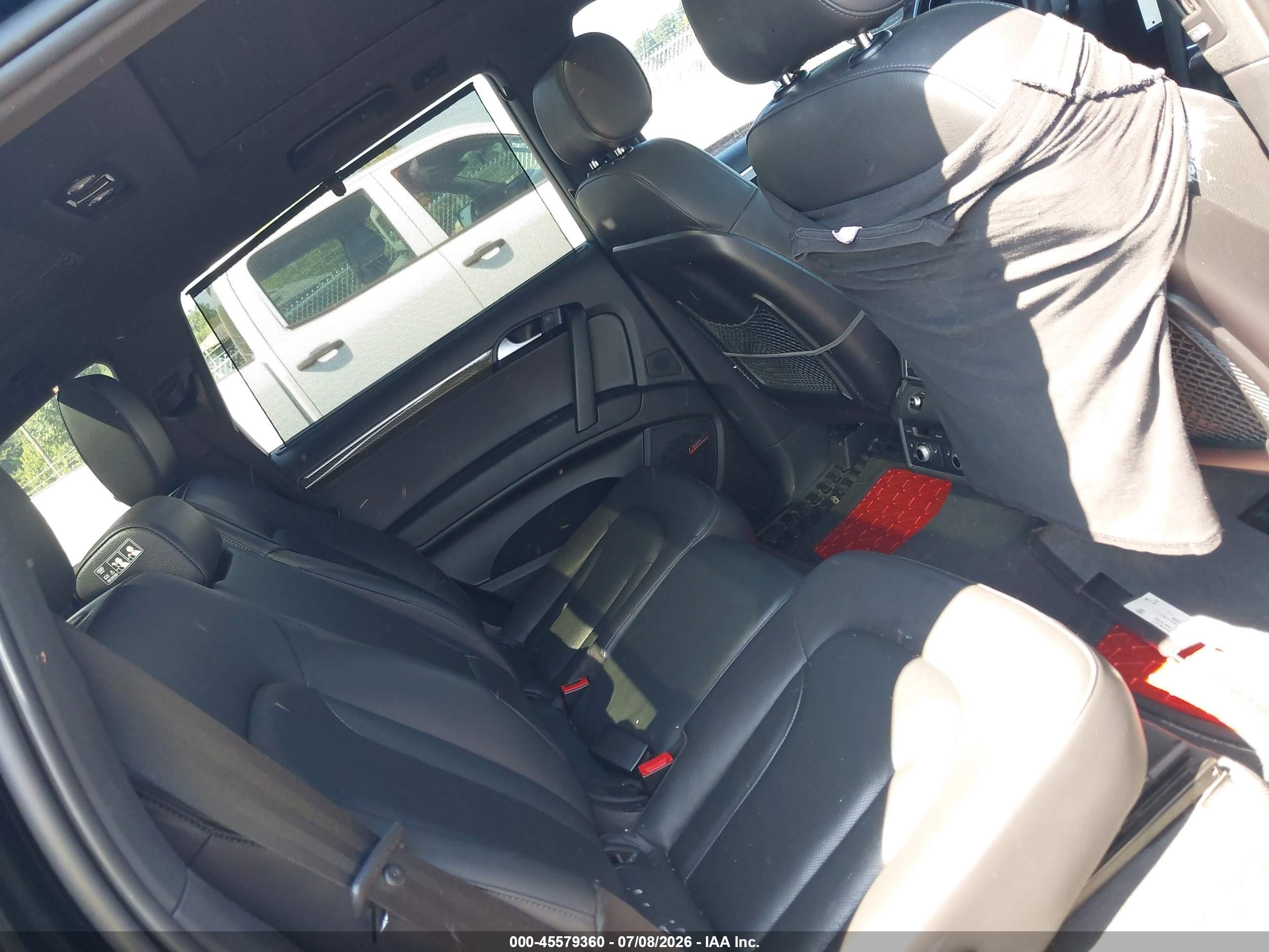 2015 Audi Q7 3.0t S Line Prestige Черный vin: WA1DGAFE4FD001489
