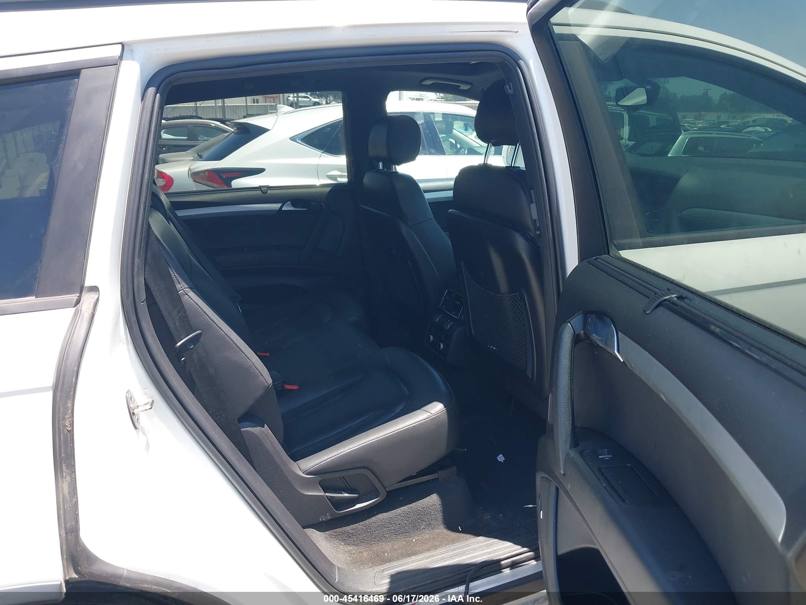 2015 Audi Q7 3.0t S Line Prestige White vin: WA1DGAFE4FD008622
