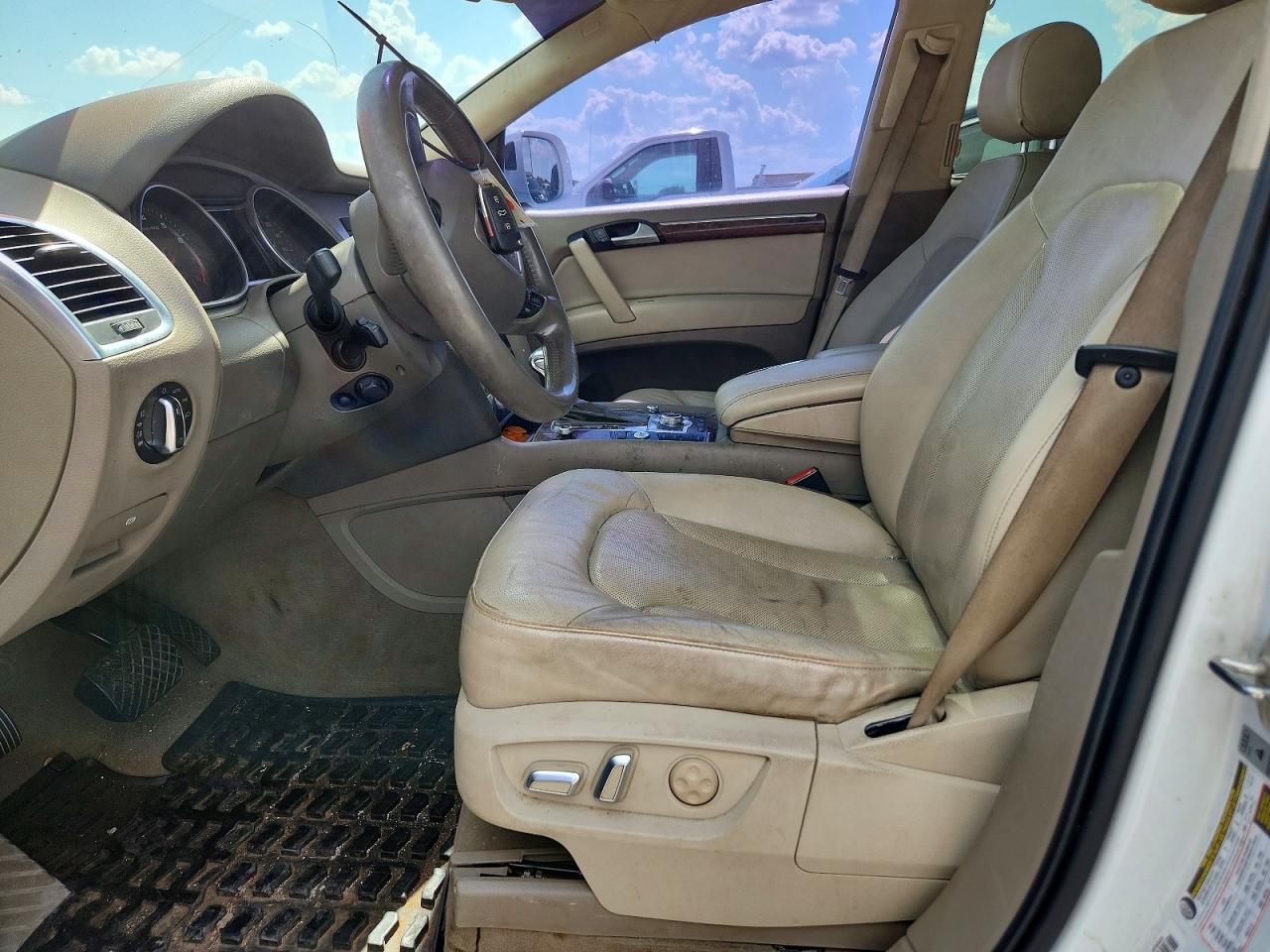 2013 Audi Q7 Prestige White vin: WA1DGAFE5DD011770