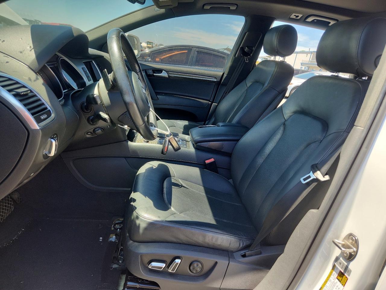 2015 Audi Q7 Prestige White vin: WA1DGAFE5FD001503