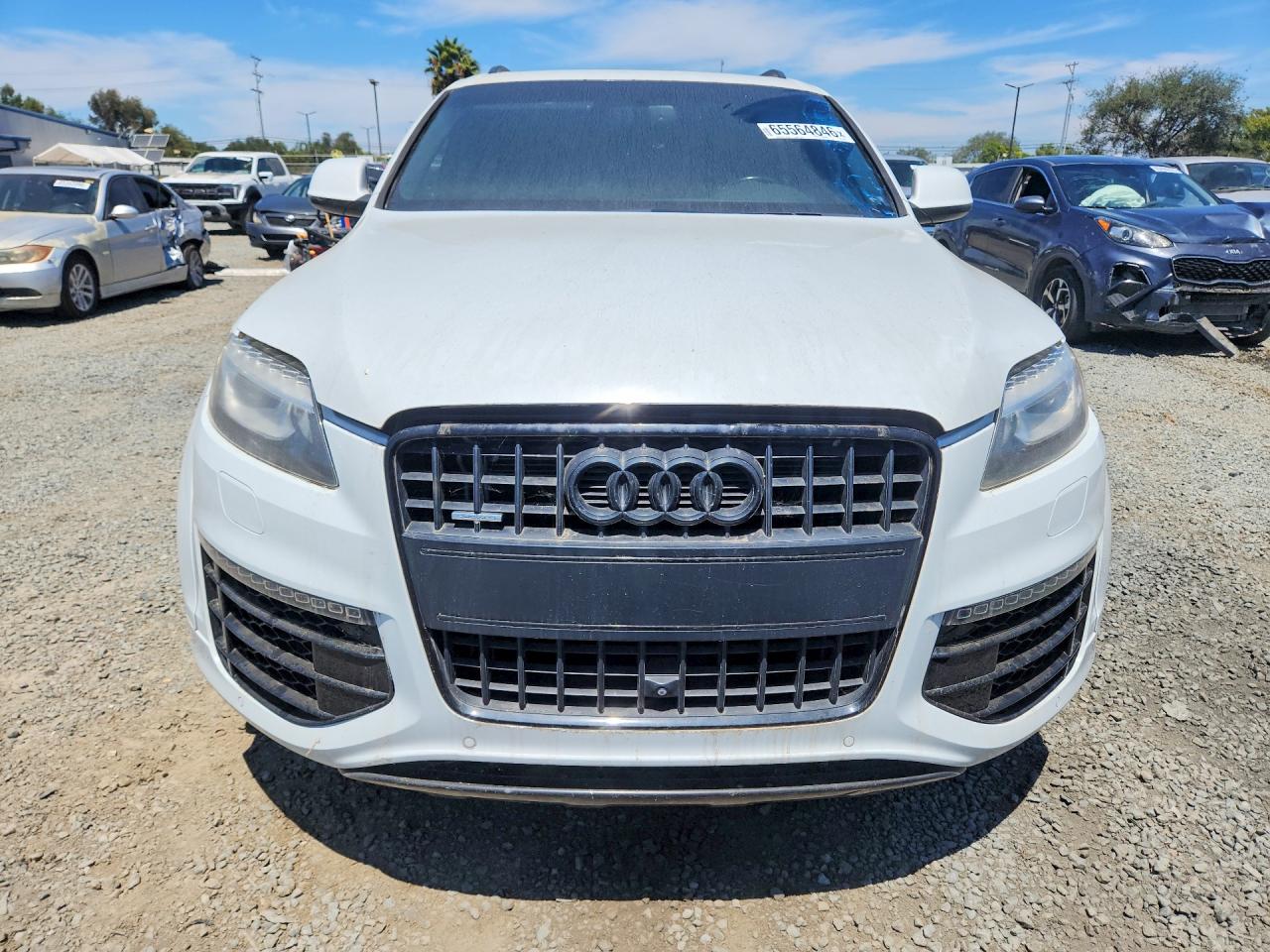 2015 Audi Q7 Prestige White vin: WA1DGAFE5FD001503