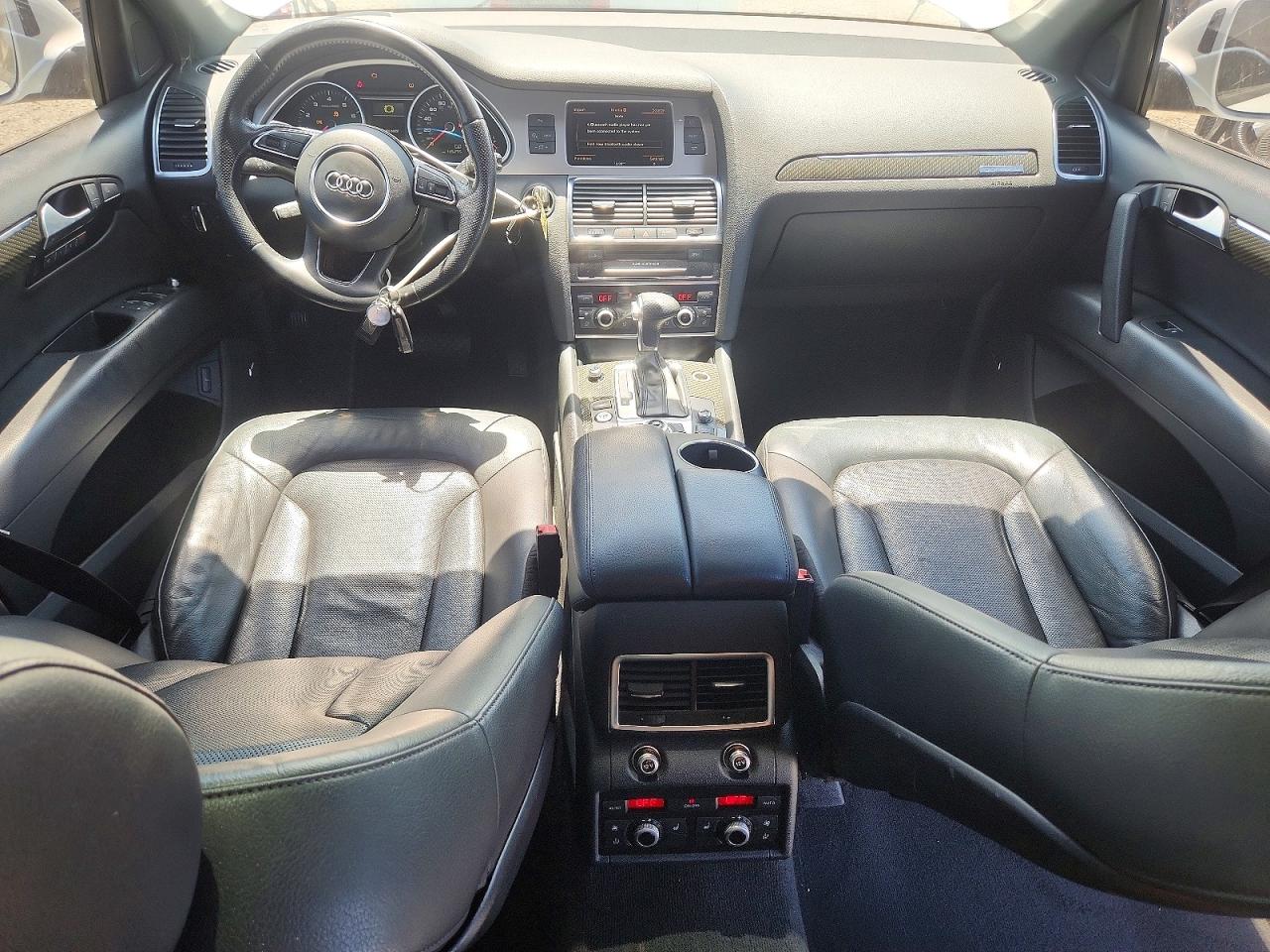 2015 Audi Q7 Prestige White vin: WA1DGAFE5FD001503