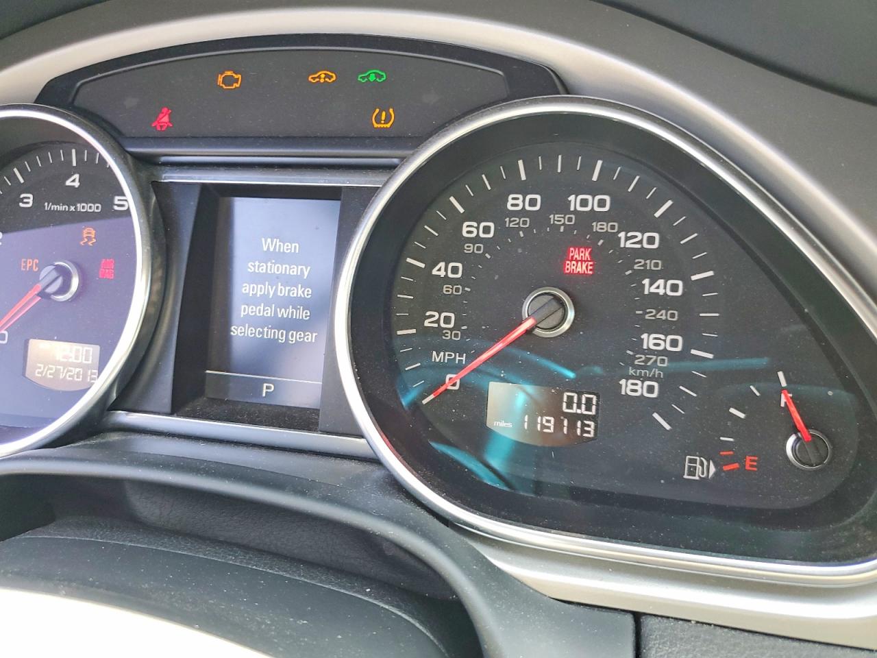 2015 Audi Q7 Prestige Gray vin: WA1DGAFE5FD019404