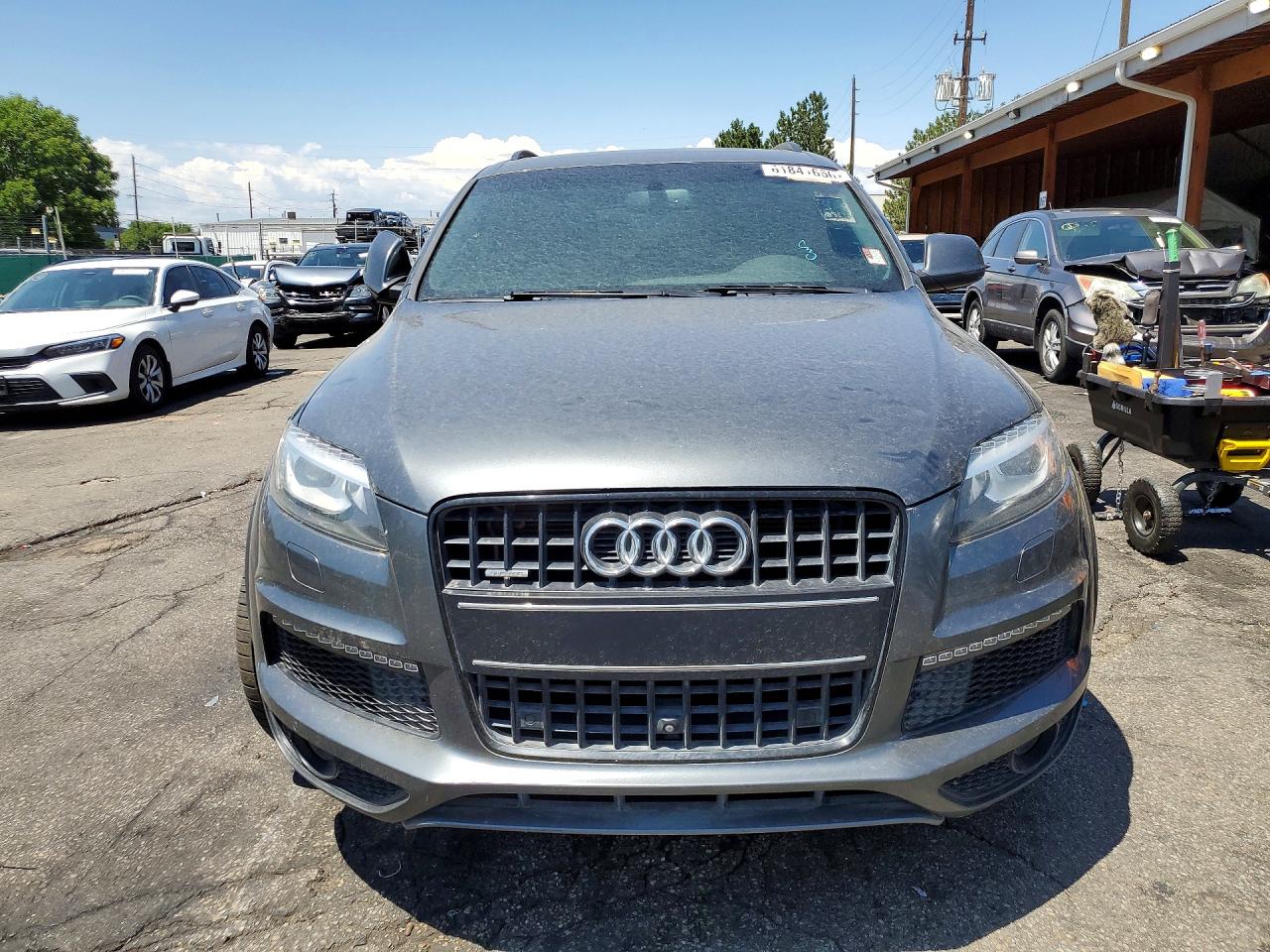 2015 Audi Q7 Prestige Gray vin: WA1DGAFE5FD019404