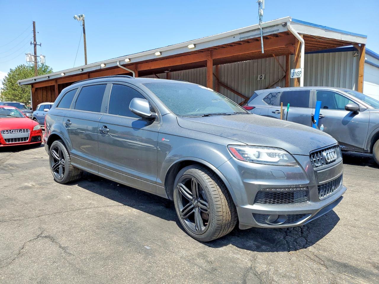2015 Audi Q7 Prestige Gray vin: WA1DGAFE5FD019404