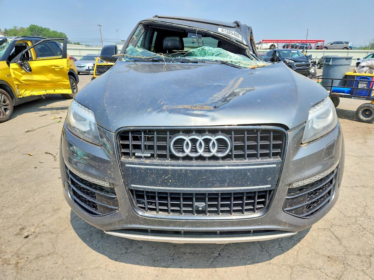 2015 Audi Q7 Prestige Gray vin: WA1DGAFE5FD029981