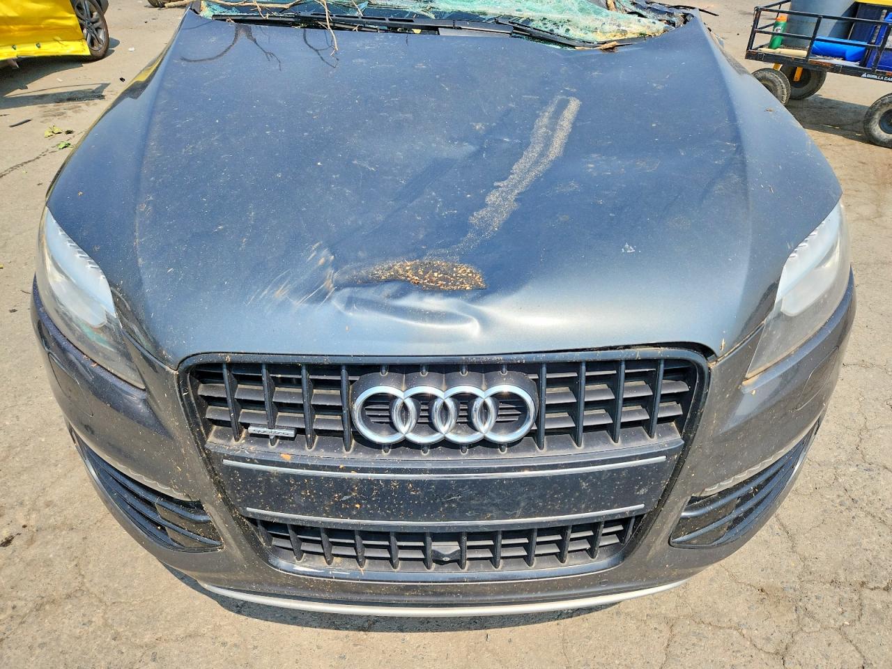 2015 Audi Q7 Prestige Gray vin: WA1DGAFE5FD029981
