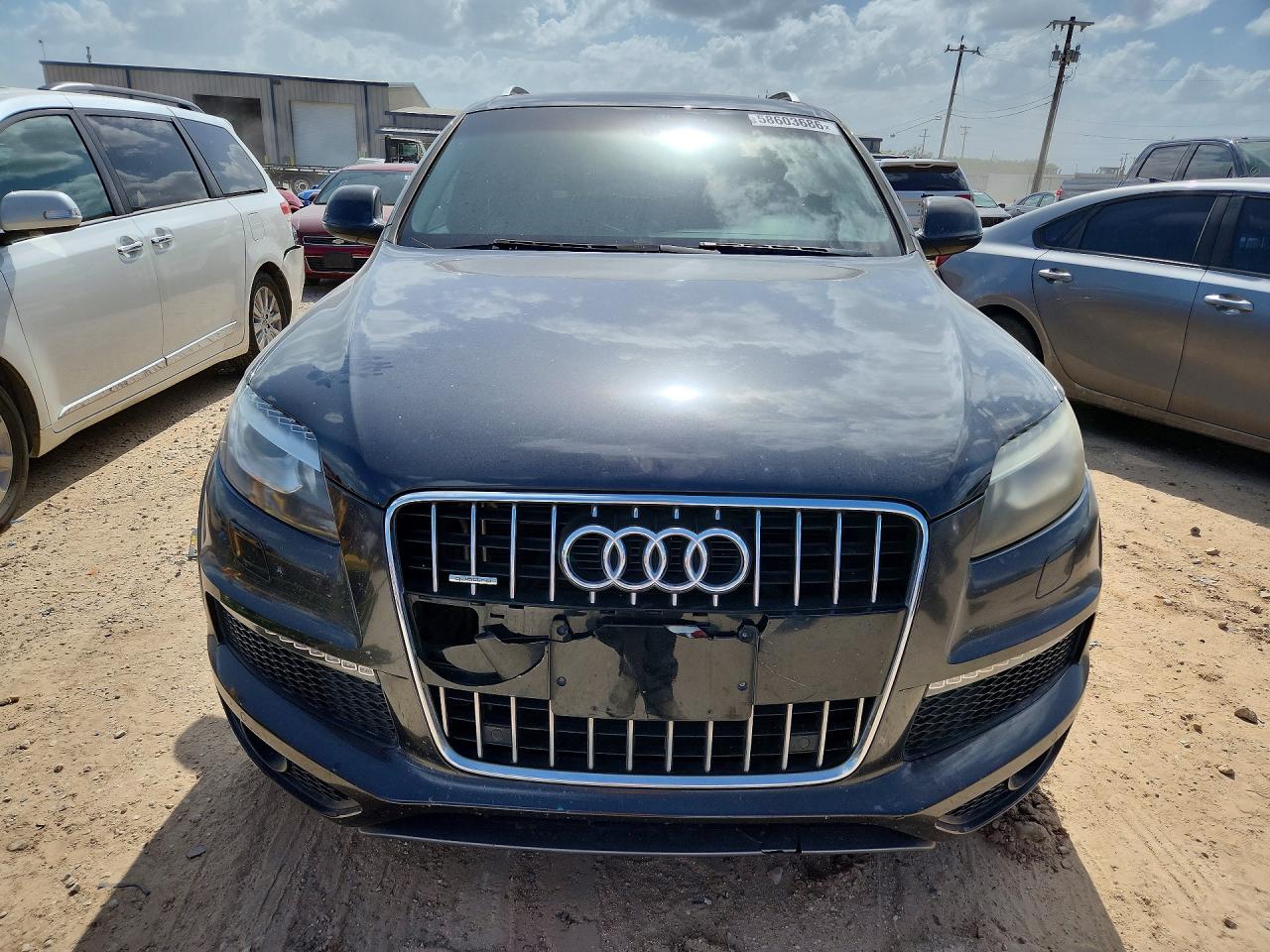 2012 Audi Q7 Prestige Черный vin: WA1DGAFE6CD004941