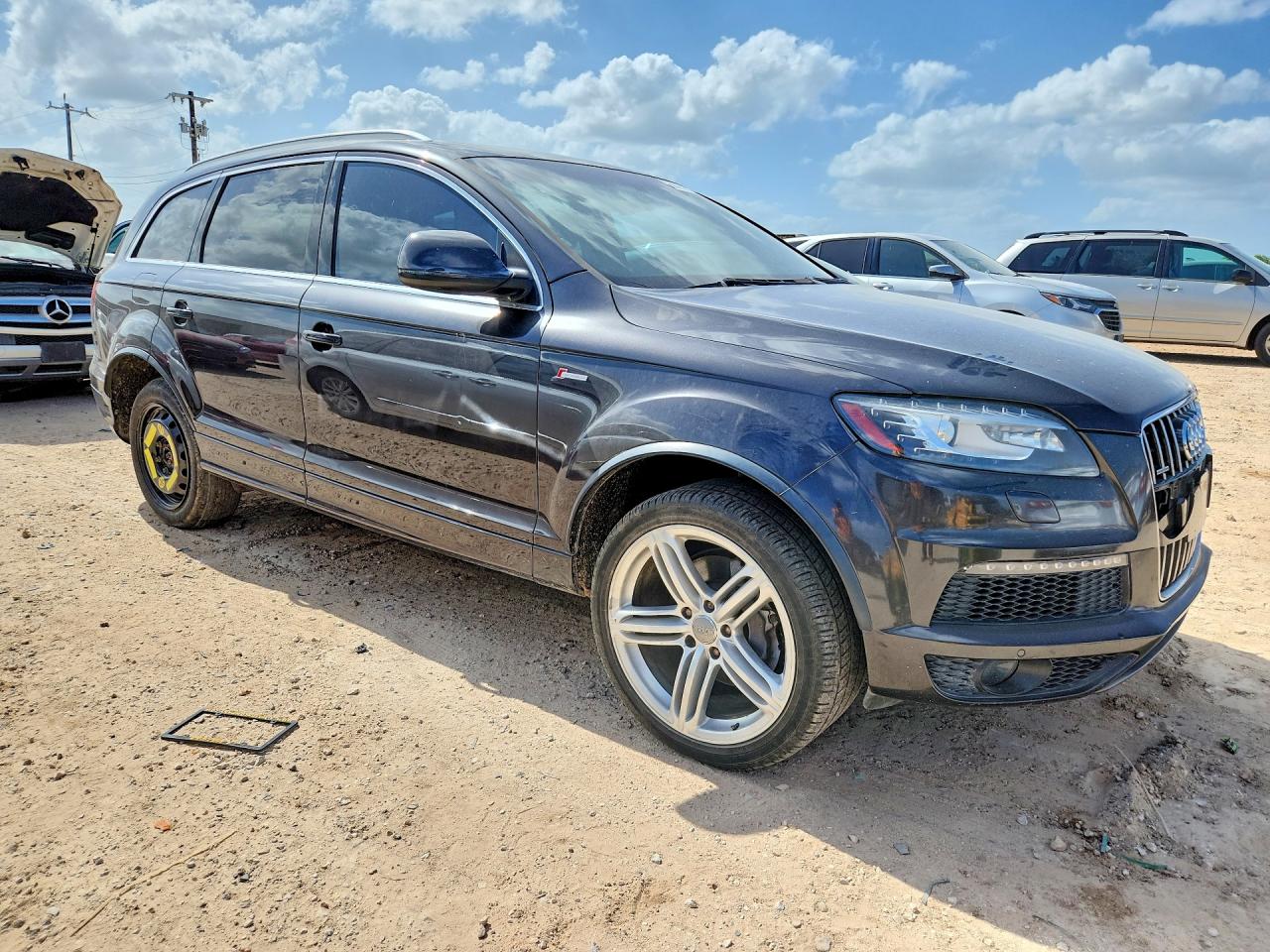 2012 Audi Q7 Prestige Черный vin: WA1DGAFE6CD004941