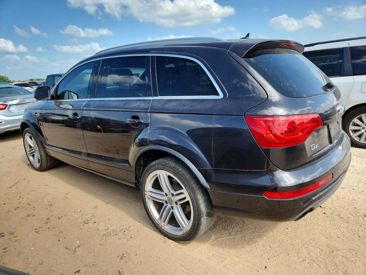 2012 Audi Q7 Prestige Черный vin: WA1DGAFE6CD004941