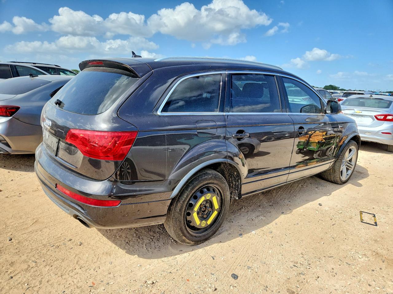 2012 Audi Q7 Prestige Черный vin: WA1DGAFE6CD004941