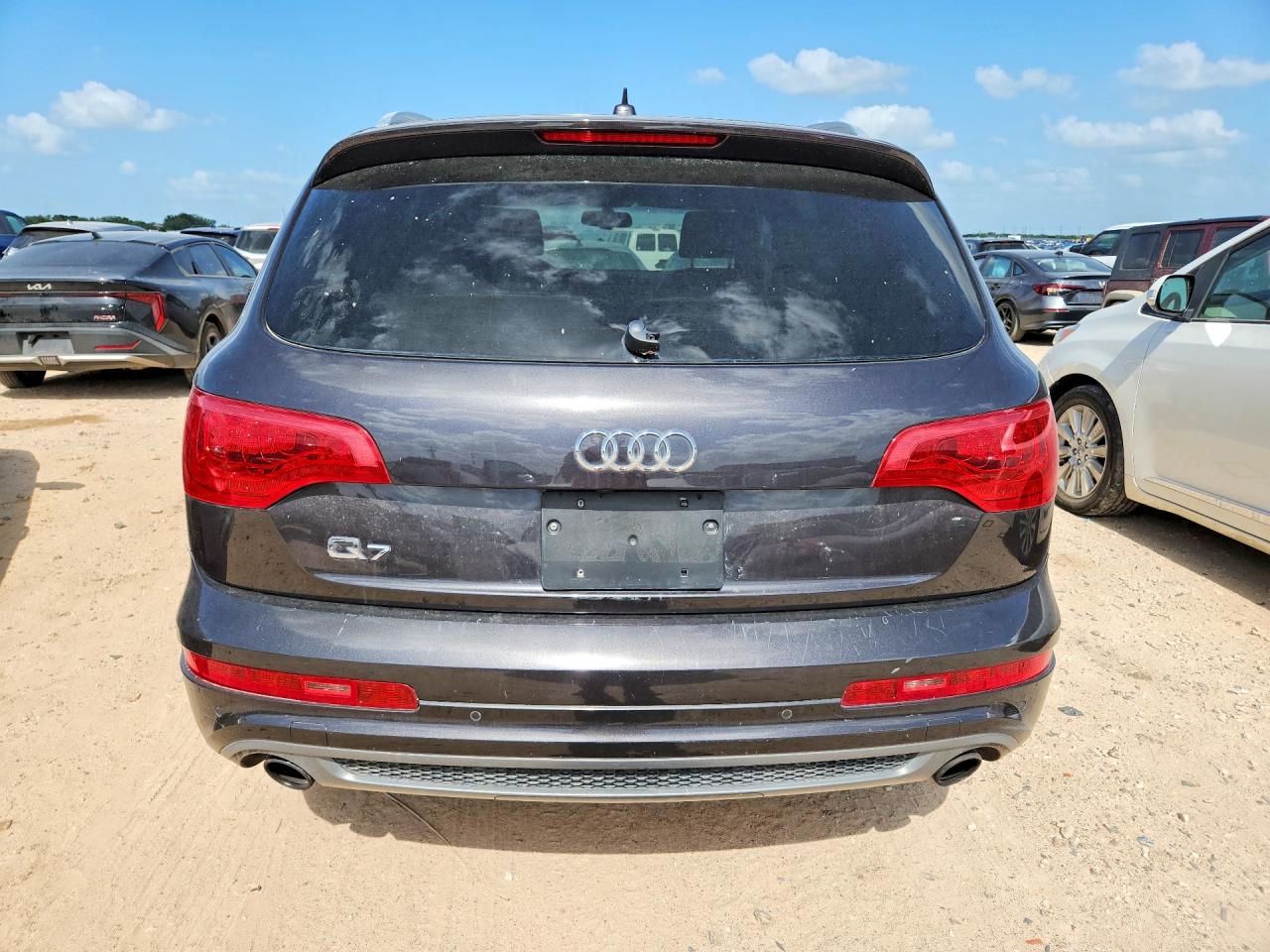 2012 Audi Q7 Prestige Черный vin: WA1DGAFE6CD004941
