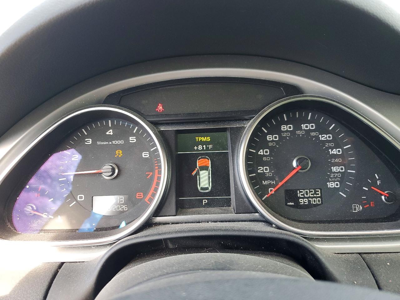 2012 Audi Q7 Prestige Black vin: WA1DGAFE6CD008990