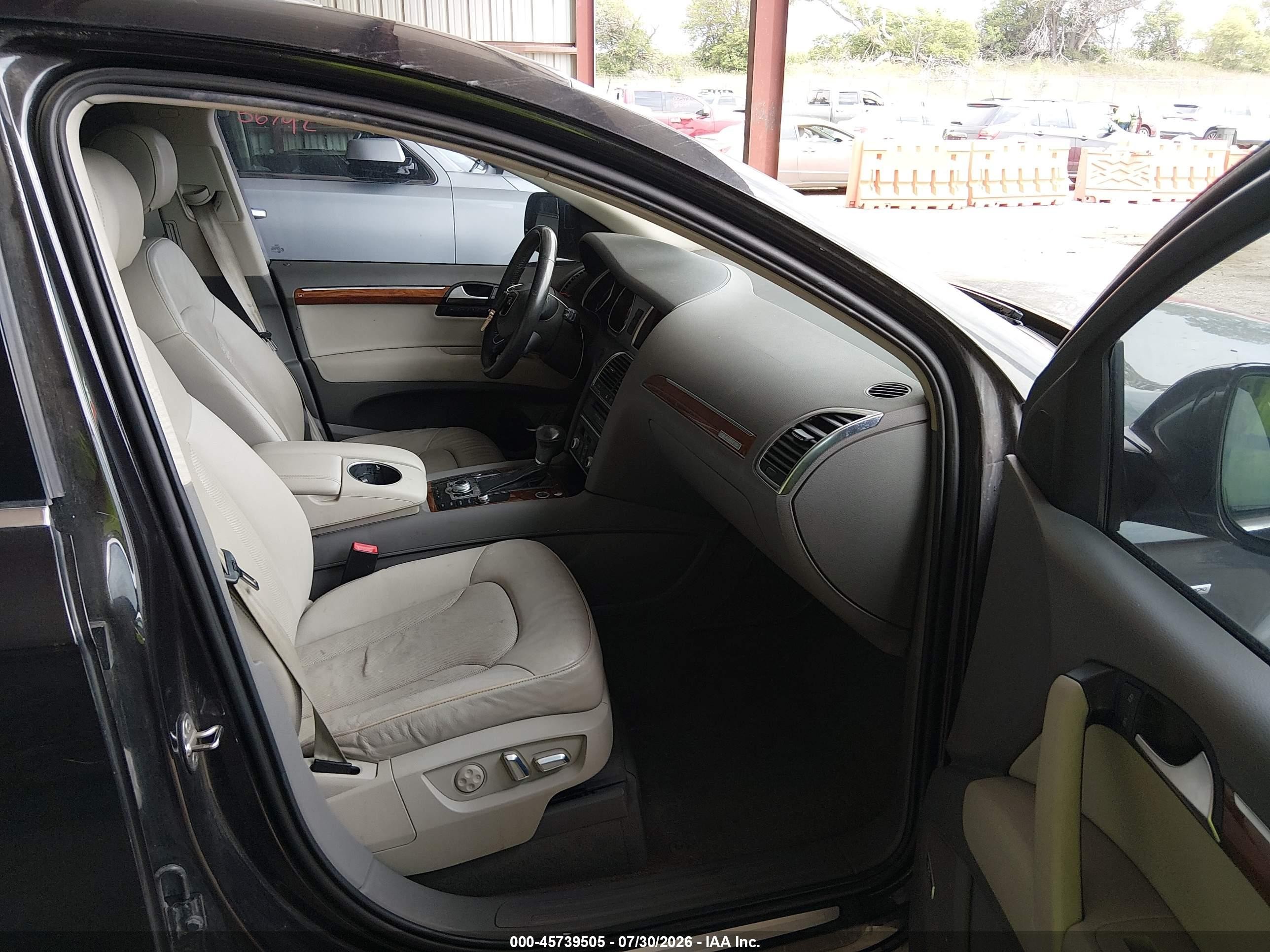 2014 Audi Q7 3.0t S Line Prestige Gray vin: WA1DGAFE6ED009902