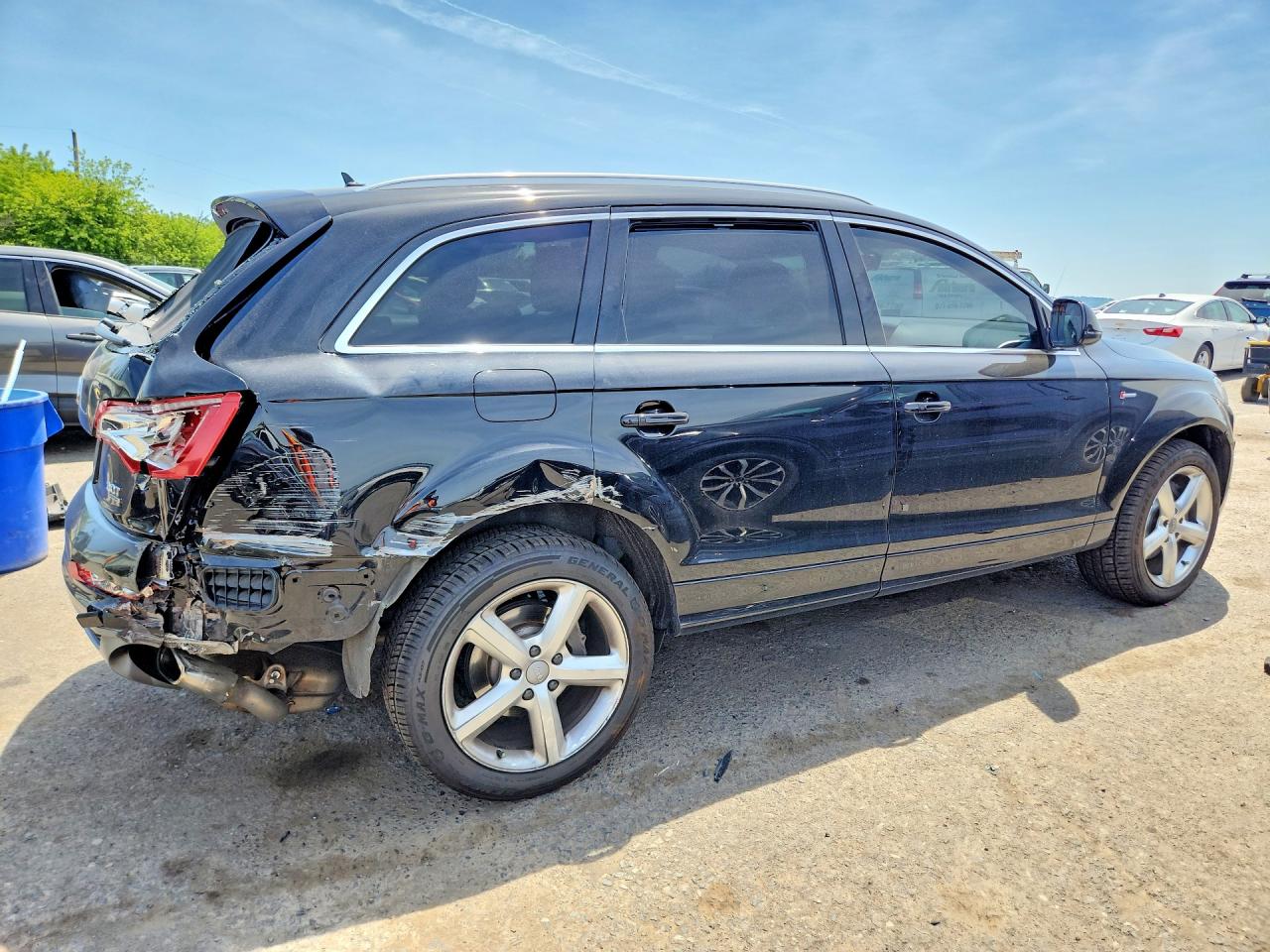 2014 Audi Q7 Prestige Black vin: WA1DGAFE6ED014646