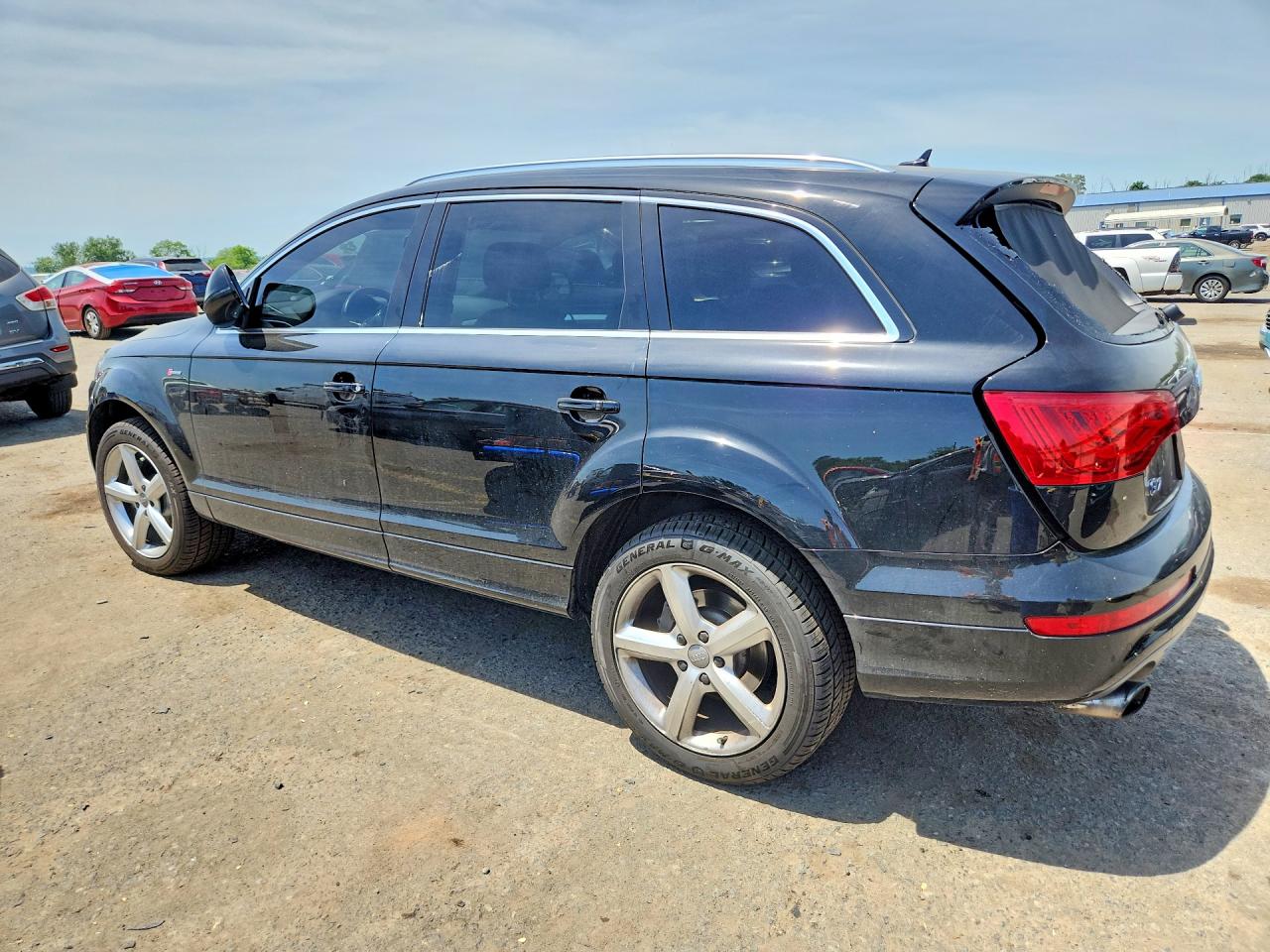 2014 Audi Q7 Prestige Black vin: WA1DGAFE6ED014646