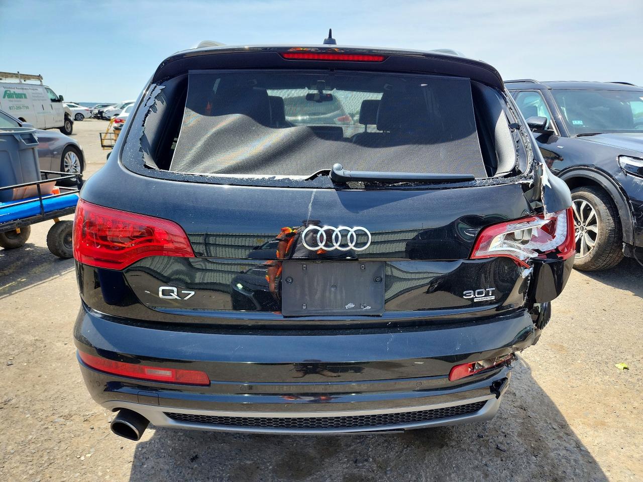 2014 Audi Q7 Prestige Black vin: WA1DGAFE6ED014646