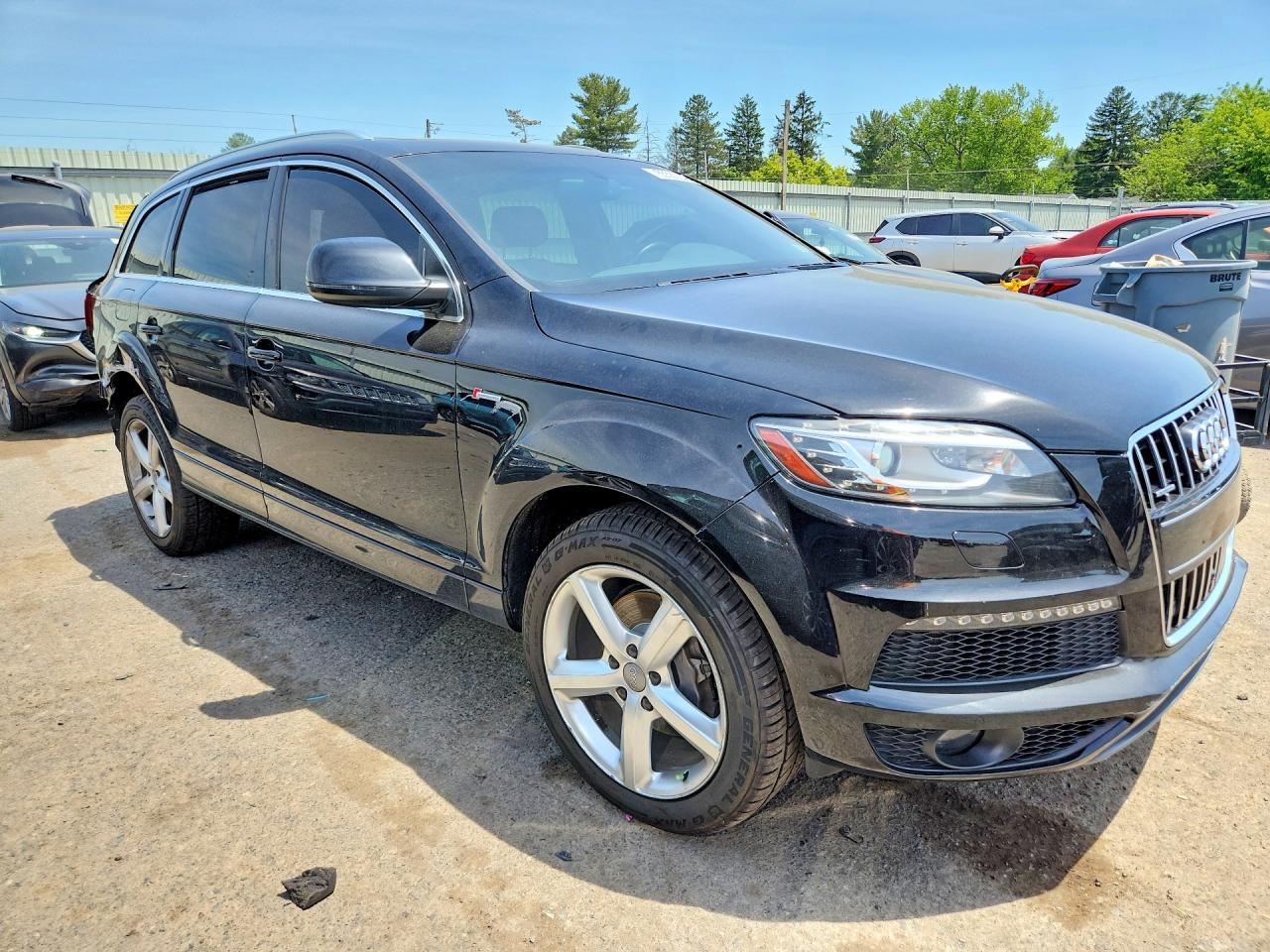 2014 Audi Q7 Prestige Black vin: WA1DGAFE6ED014646